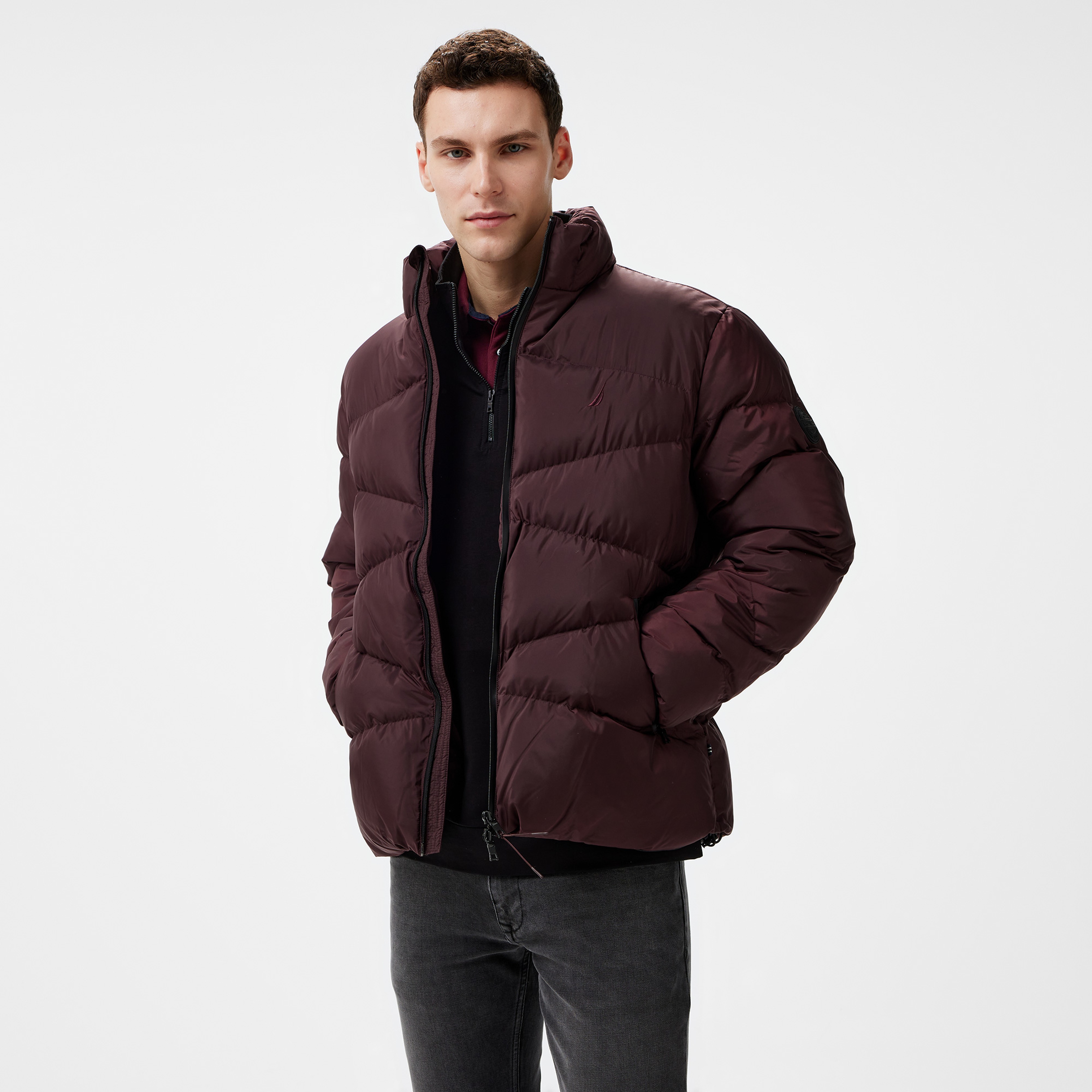 Nautica Erkek Bordo Mont