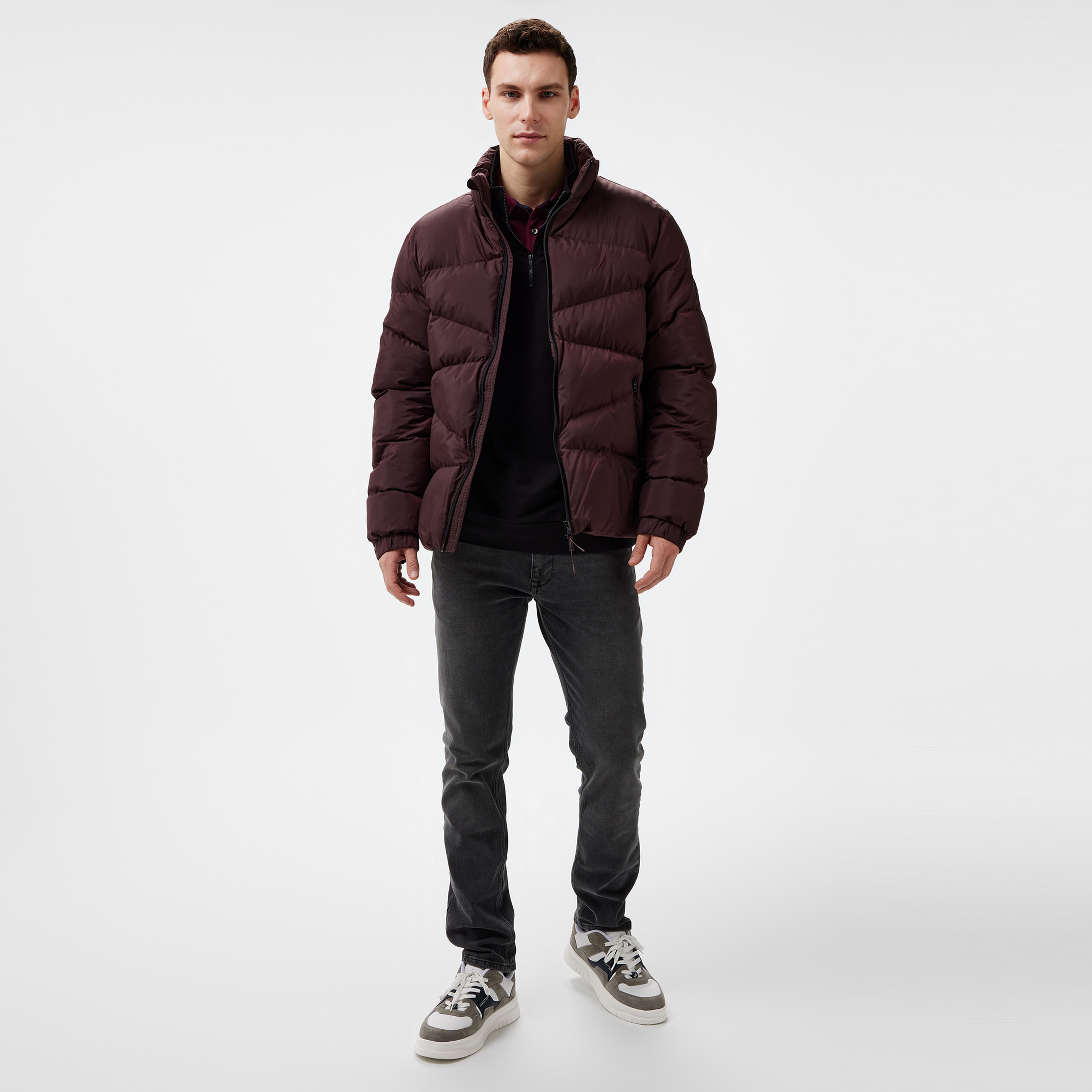 Nautica Erkek Bordo Mont