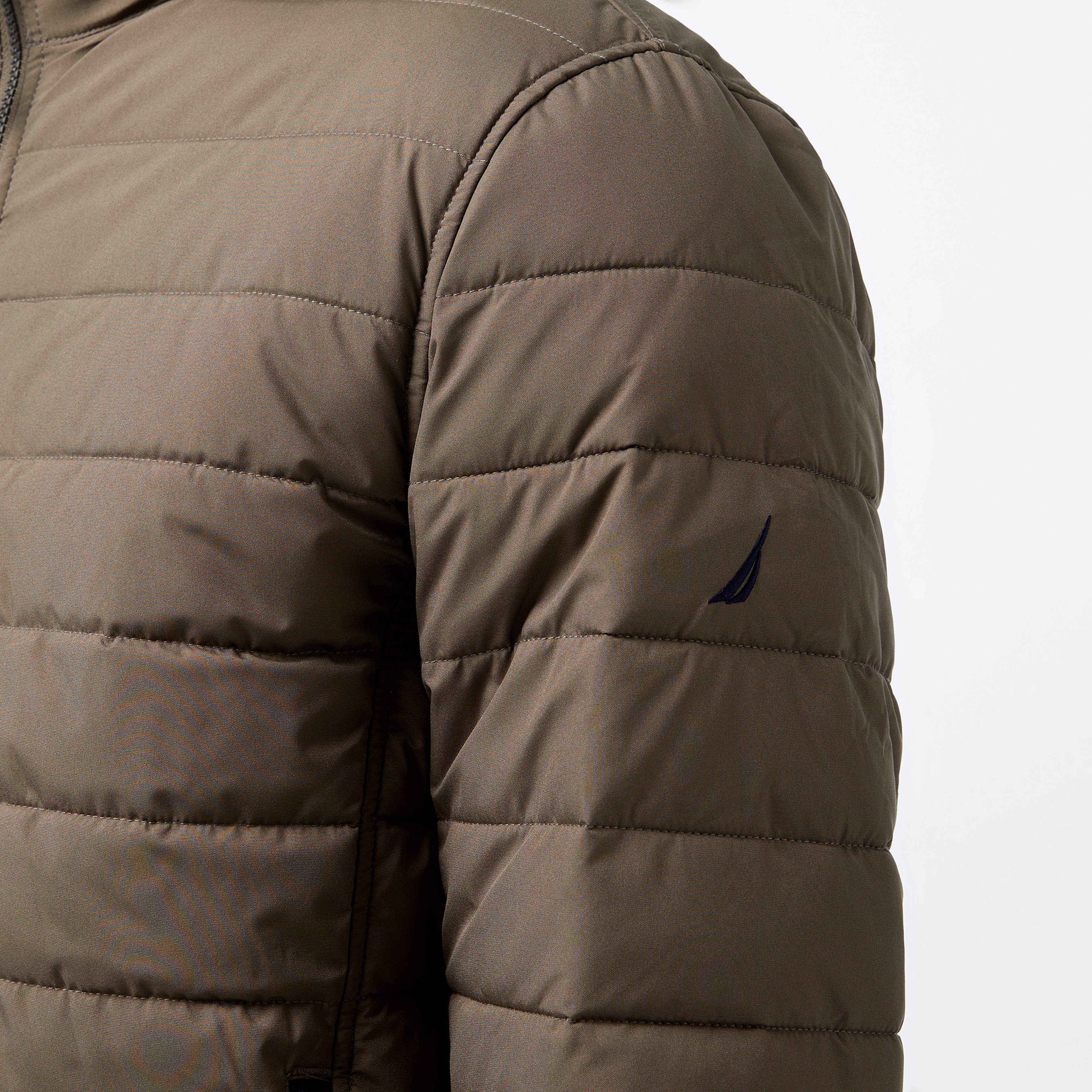 Nautica Erkek Kahverengi Çift Taraflı Mont