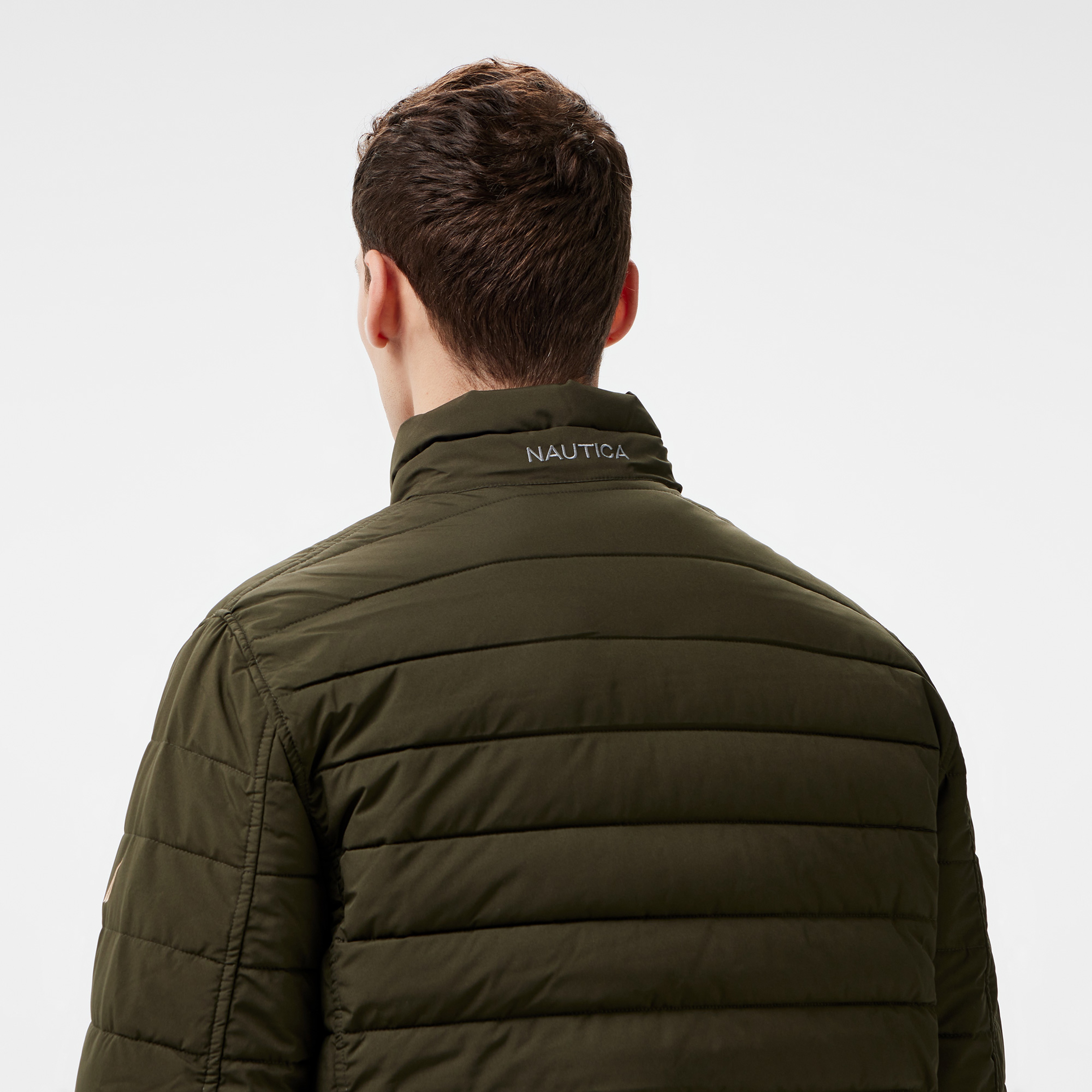 Nautica Erkek Yeşil Çift Taraflı Mont