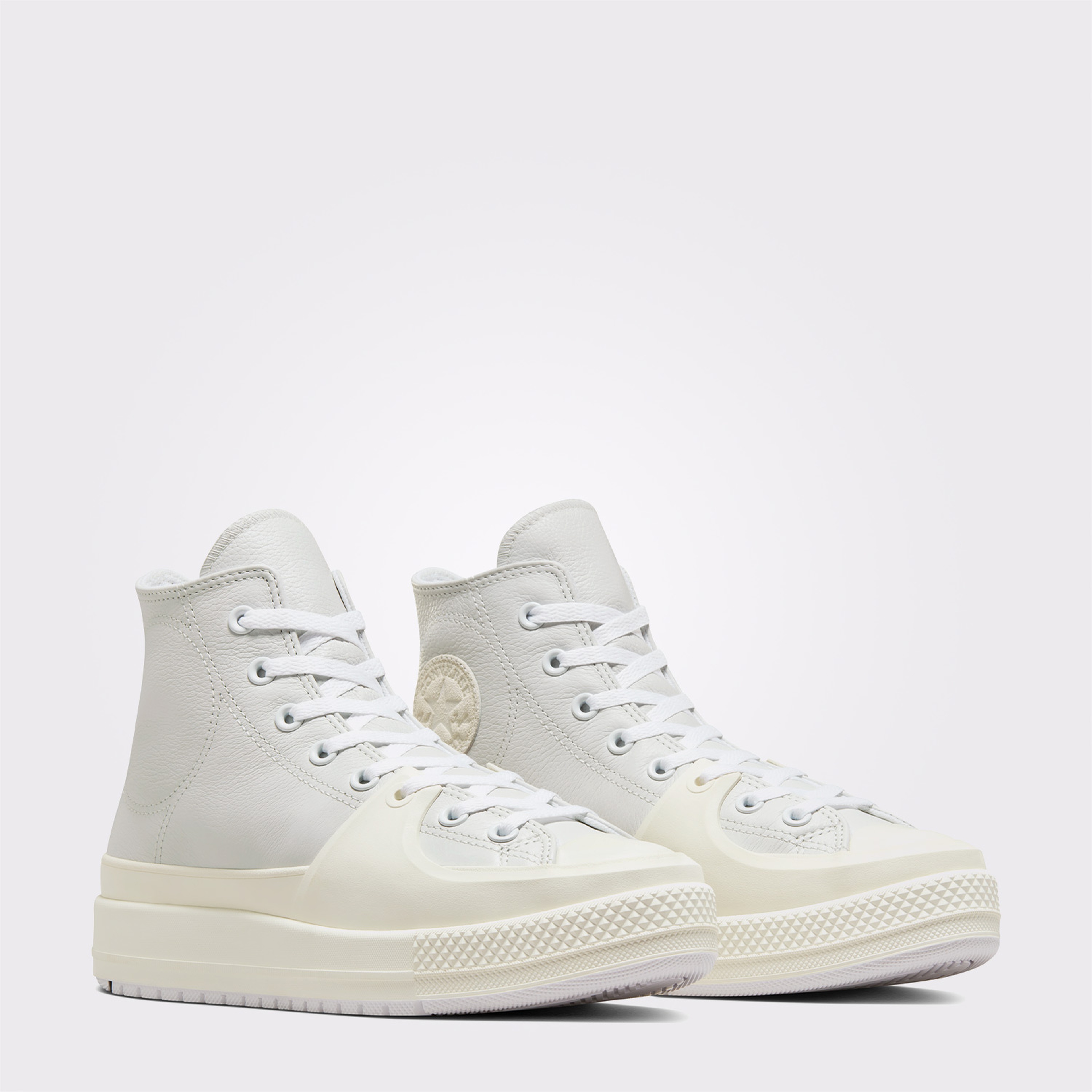 Converse Chuck Taylor All Star Construct Leather Unisex Beyaz Sneaker