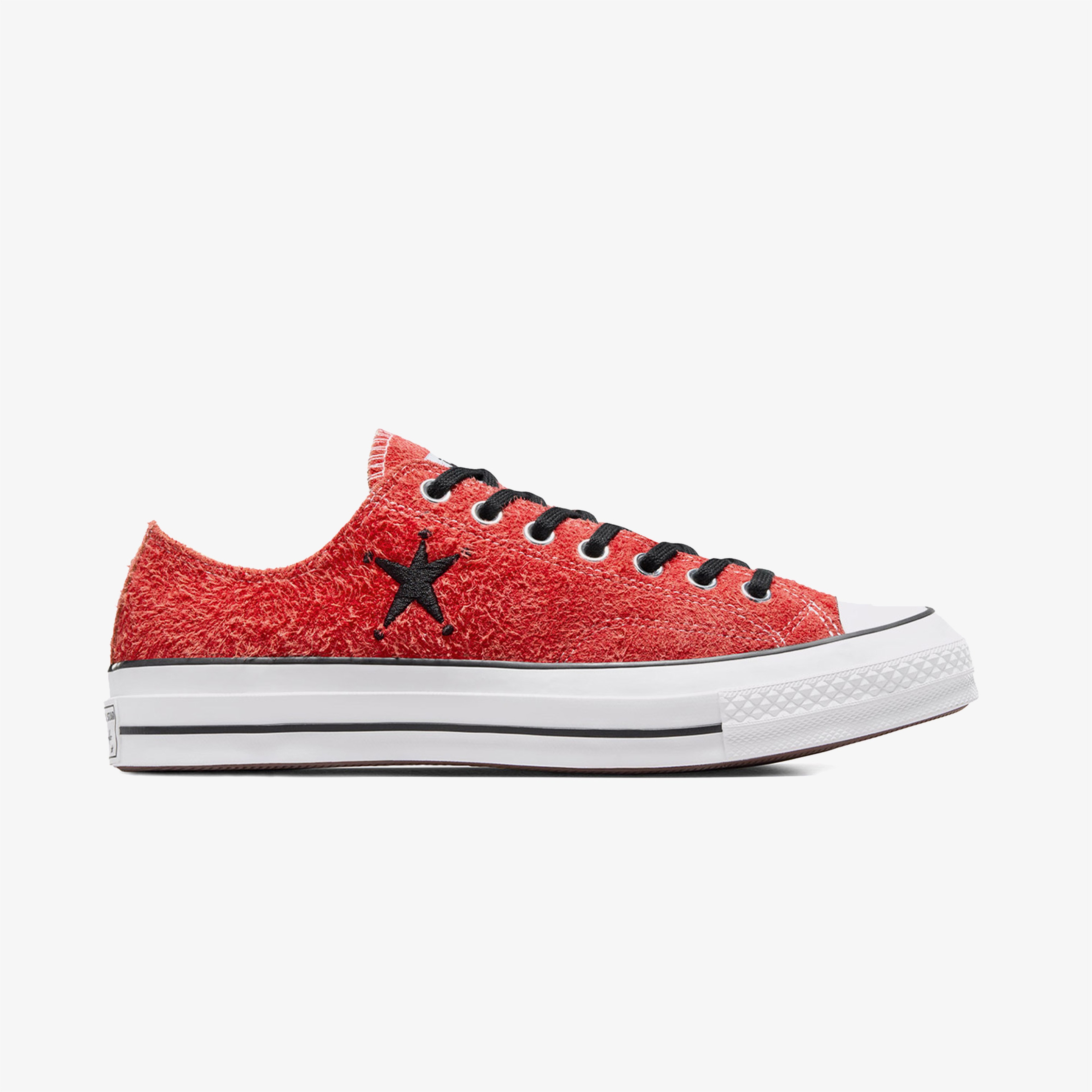 Converse X Stüssy Chuck 70 Unisex Kırmızı Süet Sneaker