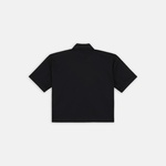 Dickies Work Shirt Cropped Ss W Kadın Siyah Gömlek