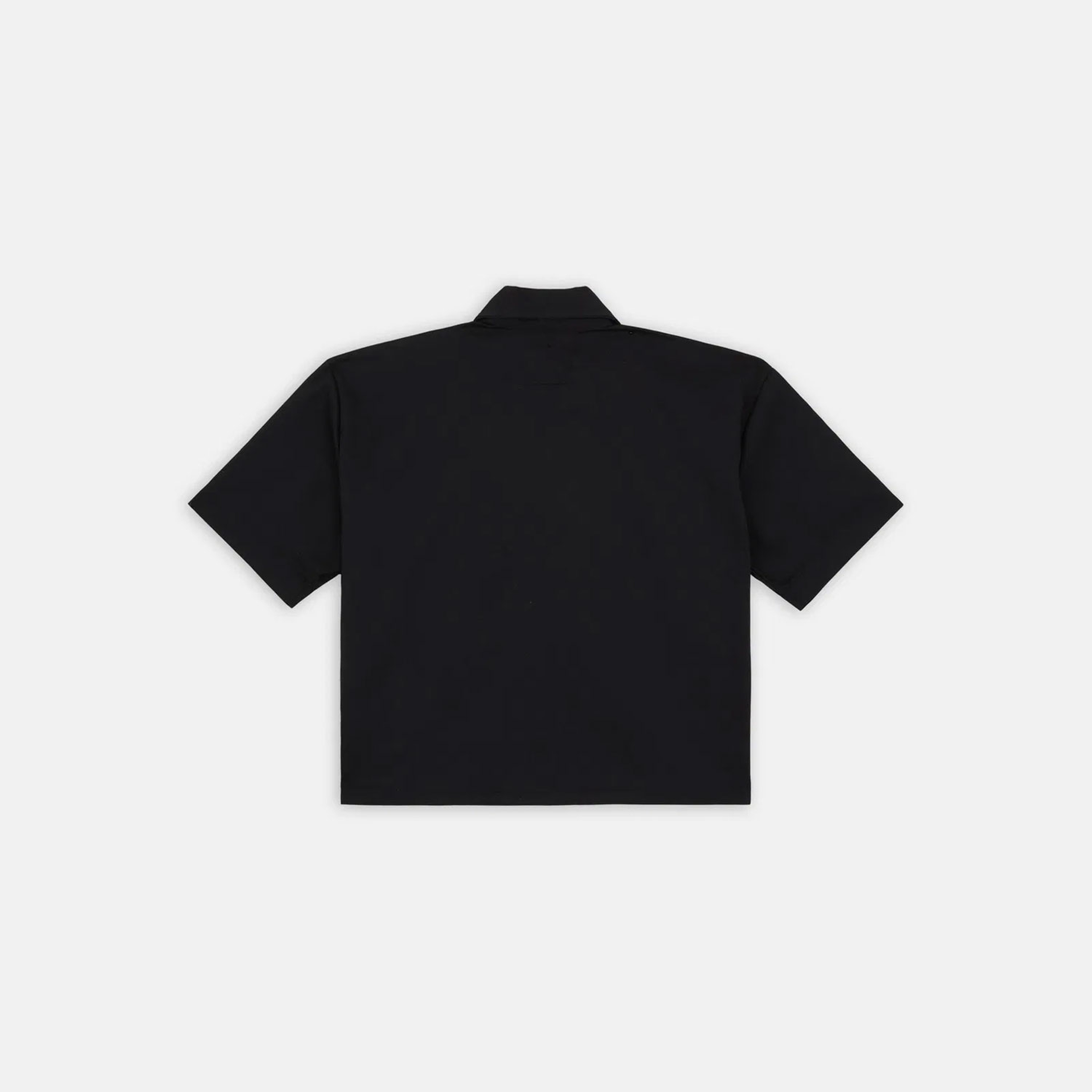 Dickies Work Shirt Cropped Ss W Kadın Siyah Gömlek