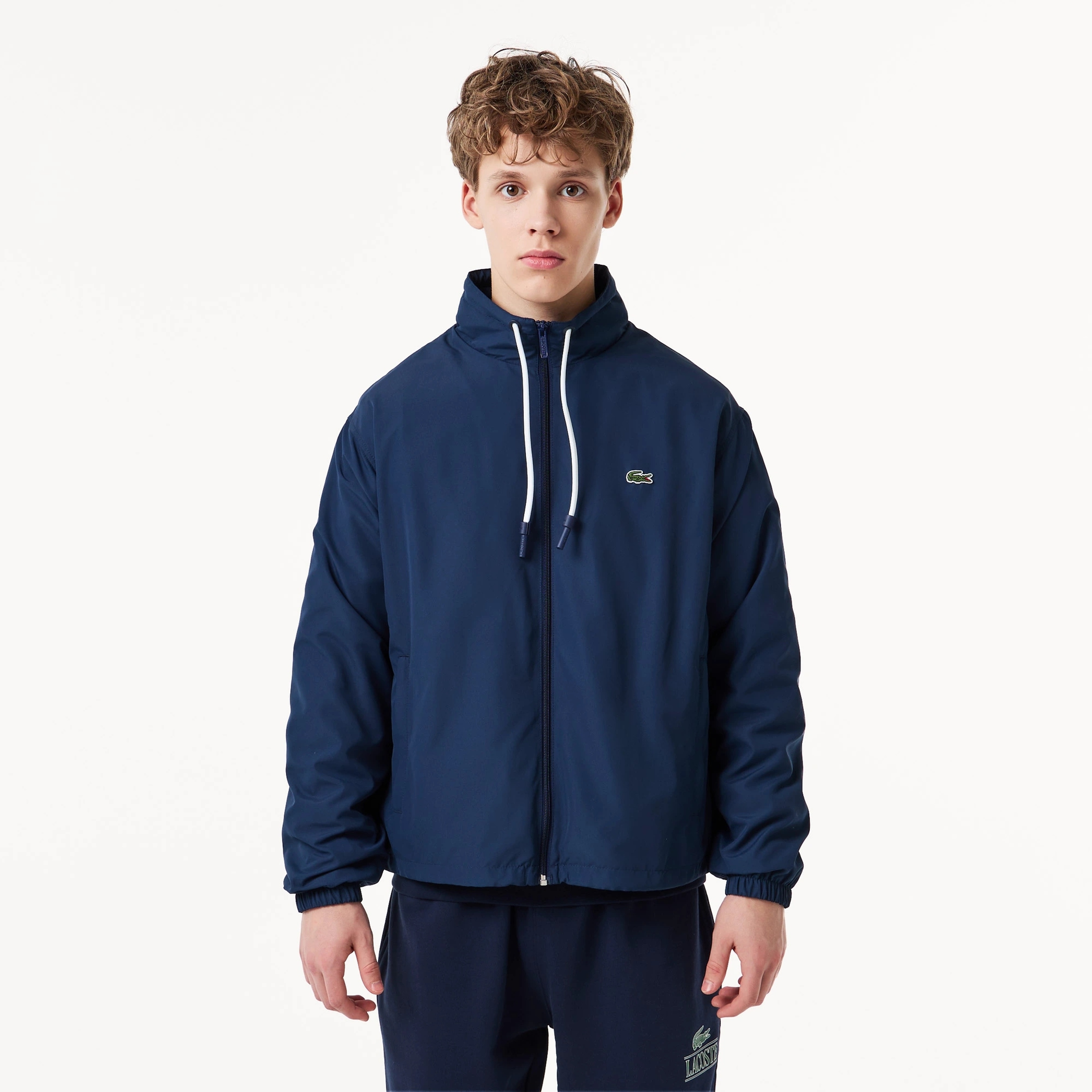 Lacoste Erkek Dik Yaka Lacivert Yağmurluk54BH1679| Occasion