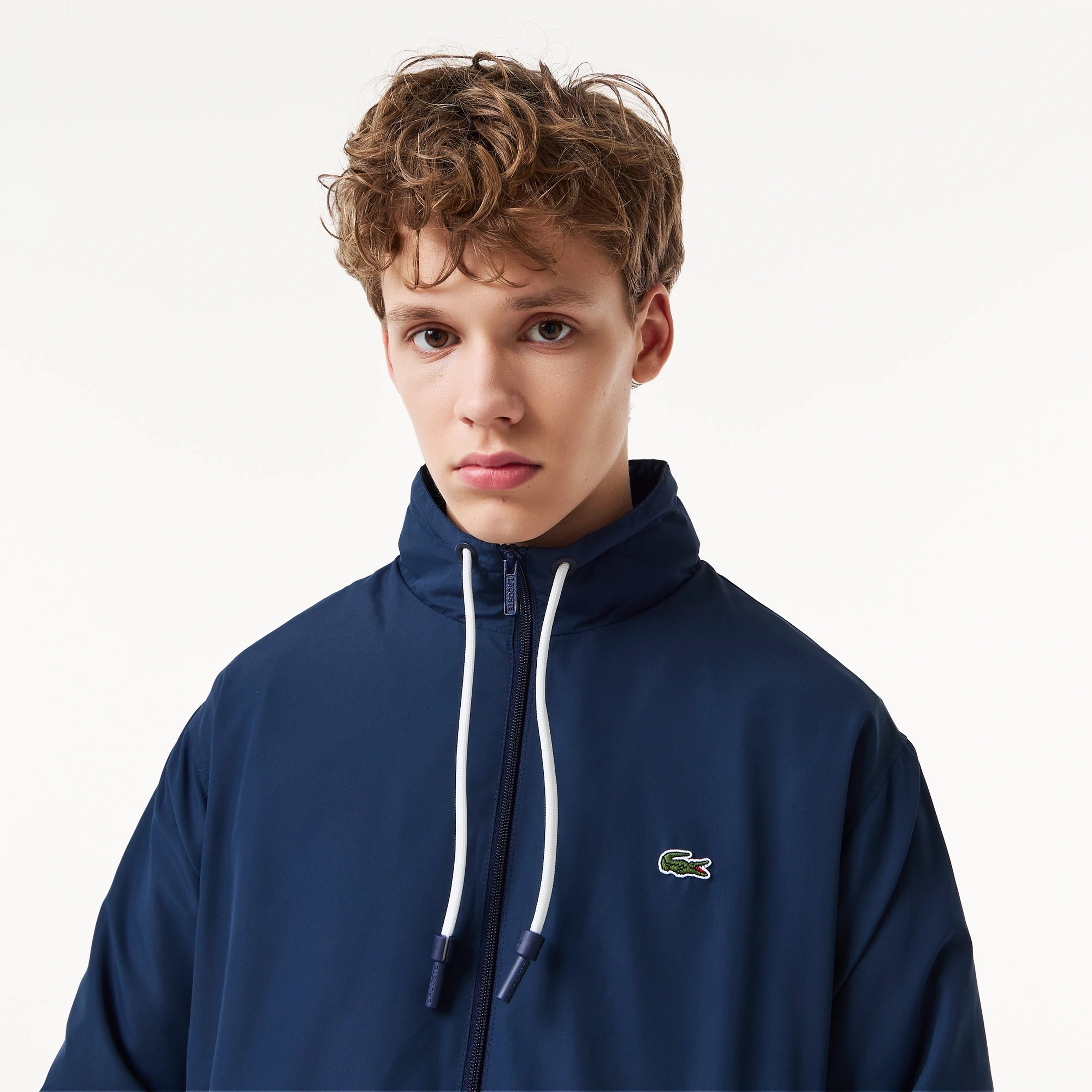 Lacoste Erkek Dik Yaka Lacivert Yağmurluk54BH1679| Occasion