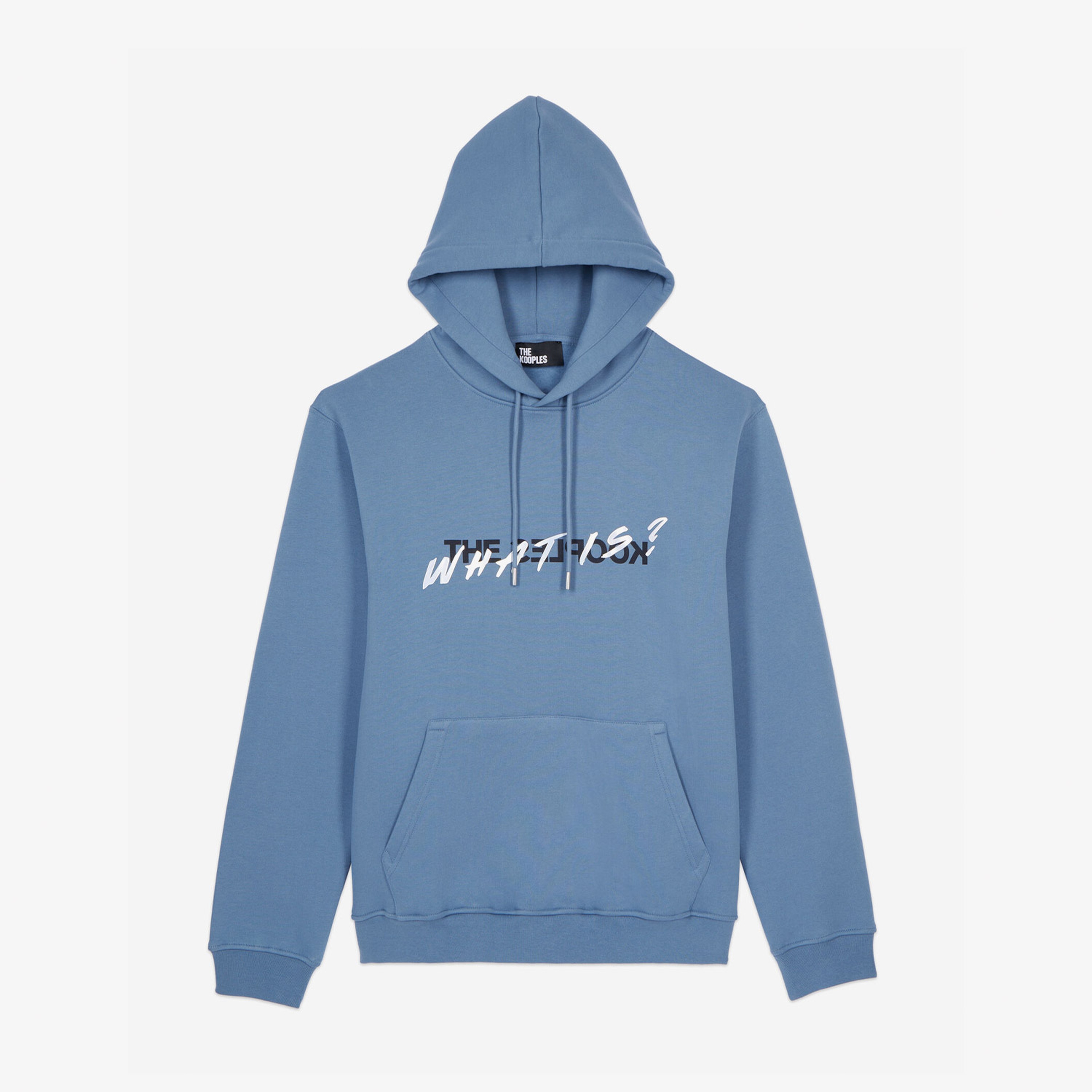ERKEK MAVİ SWEATSHIRT