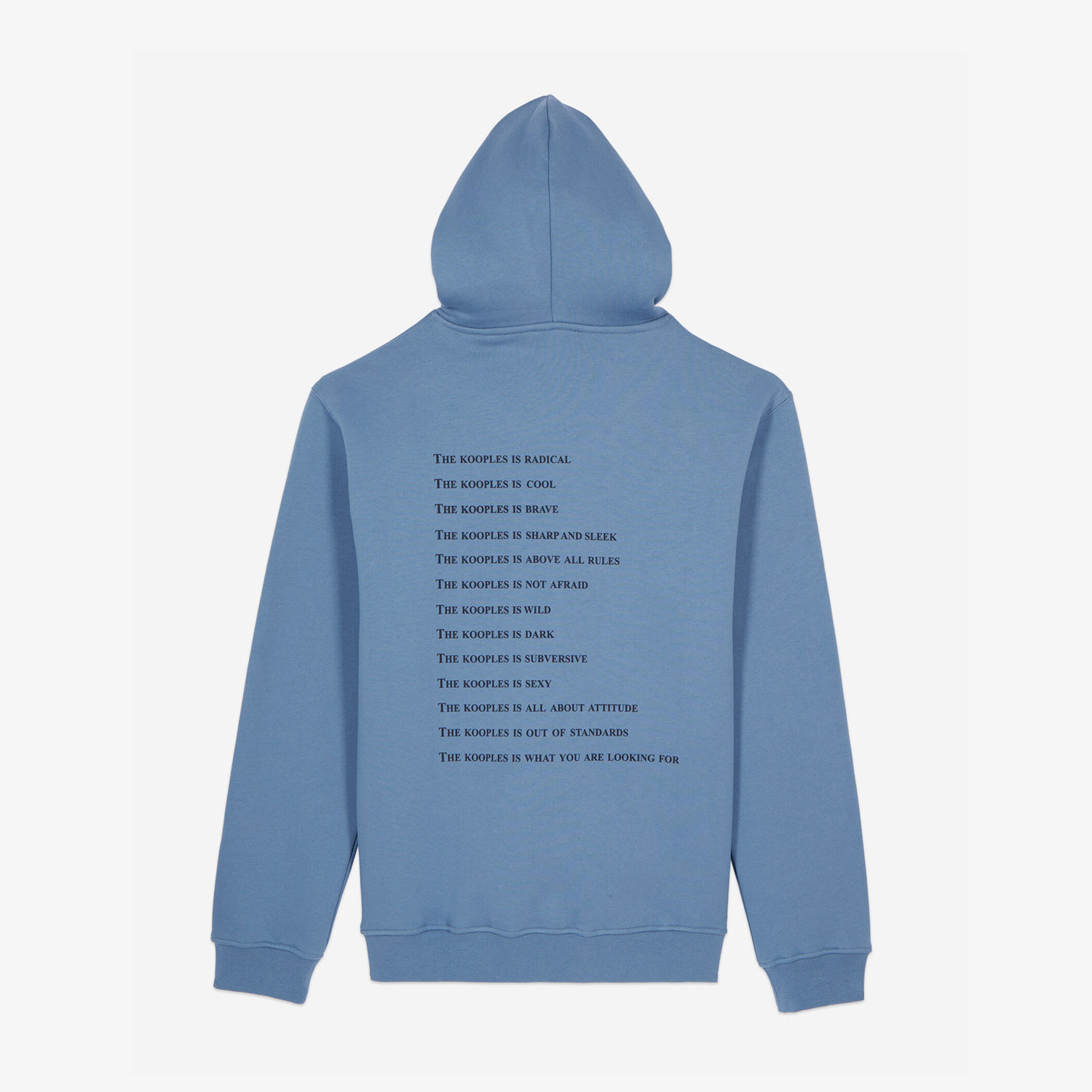 ERKEK MAVİ SWEATSHIRT