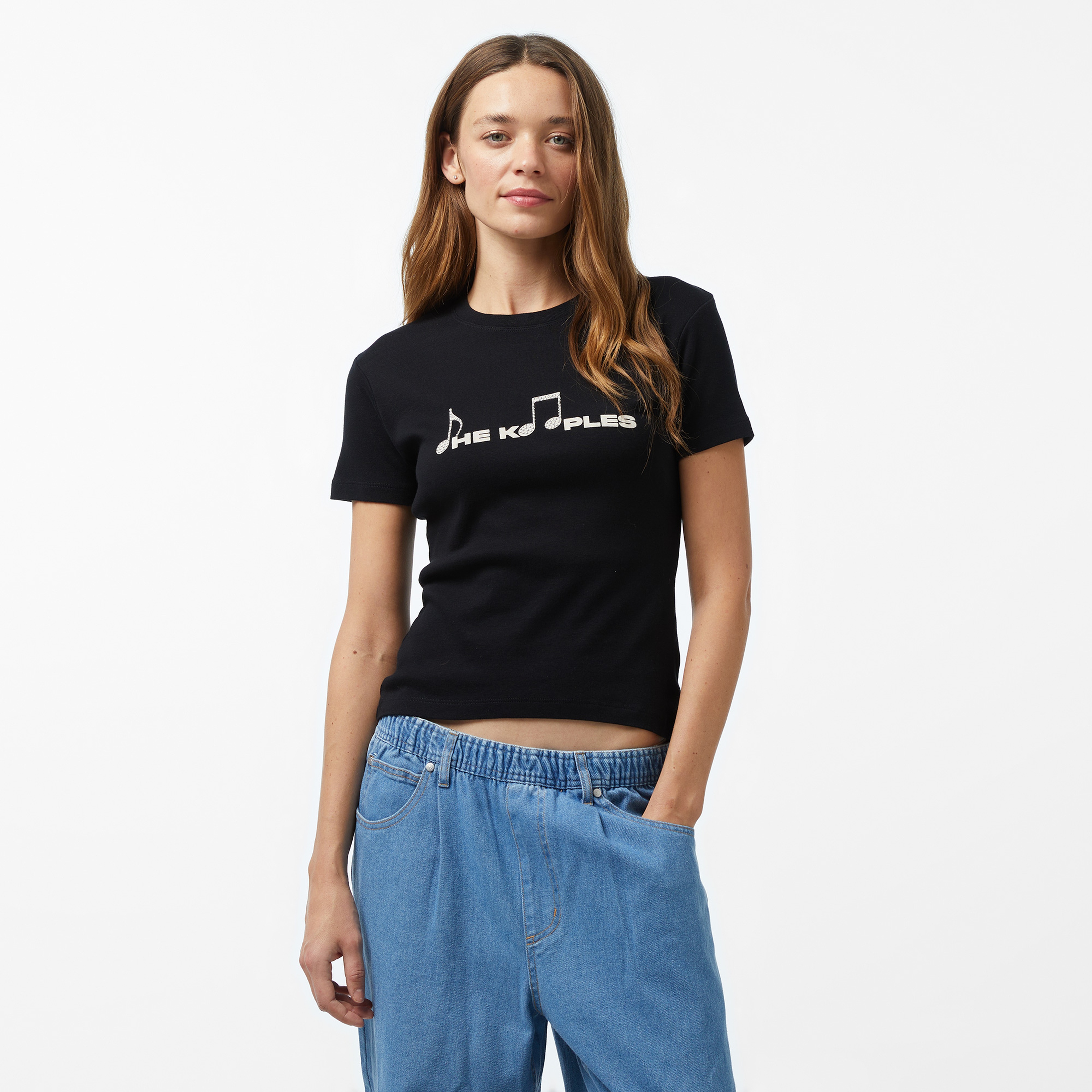 KADIN SİYAH T-SHIRT