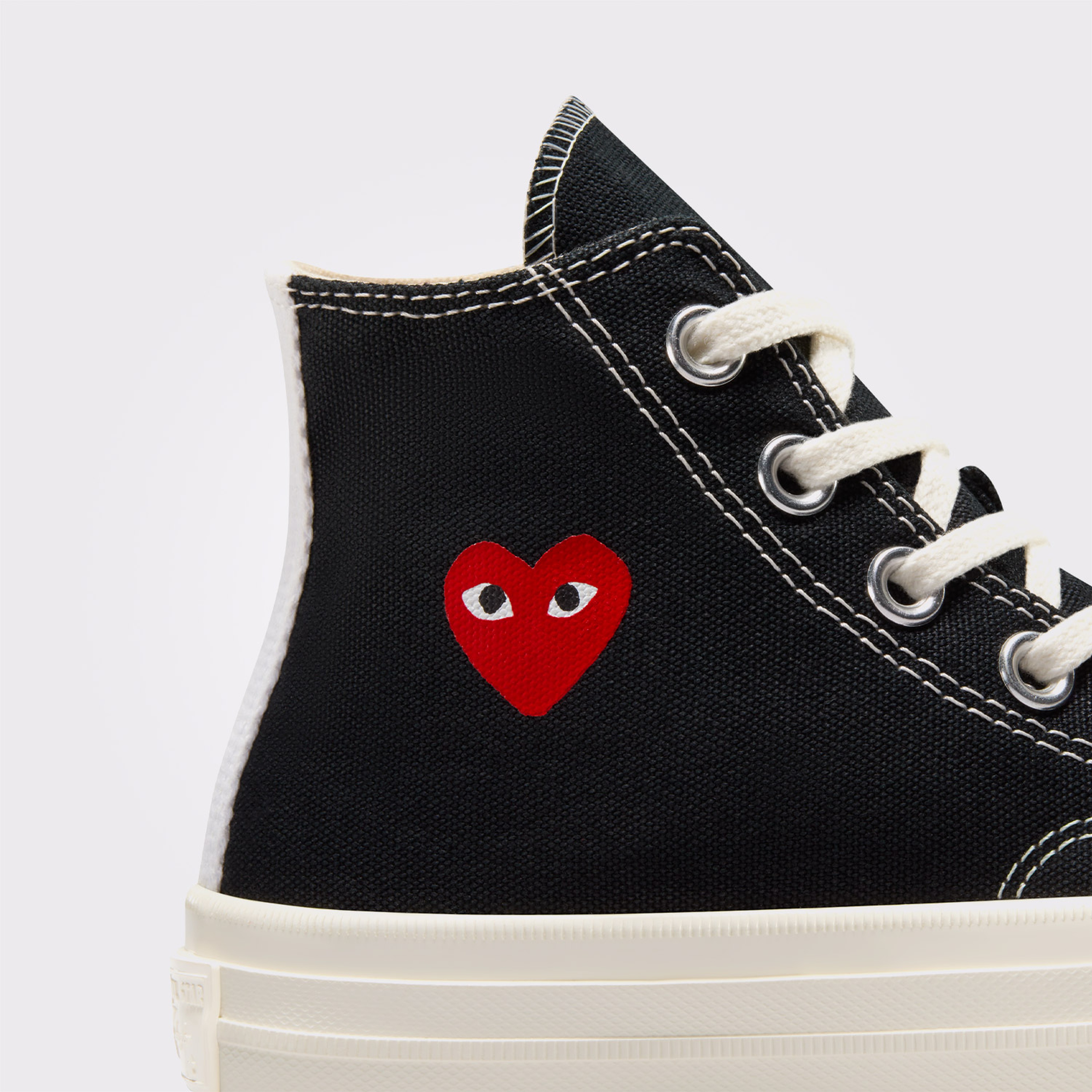Converse Chuck 70 Comme des Garçons Çocuk Siyah Bilekli Sneaker