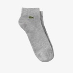 Lacoste Unisex Siyah/Gri/Beyaz 3'lü Çorap