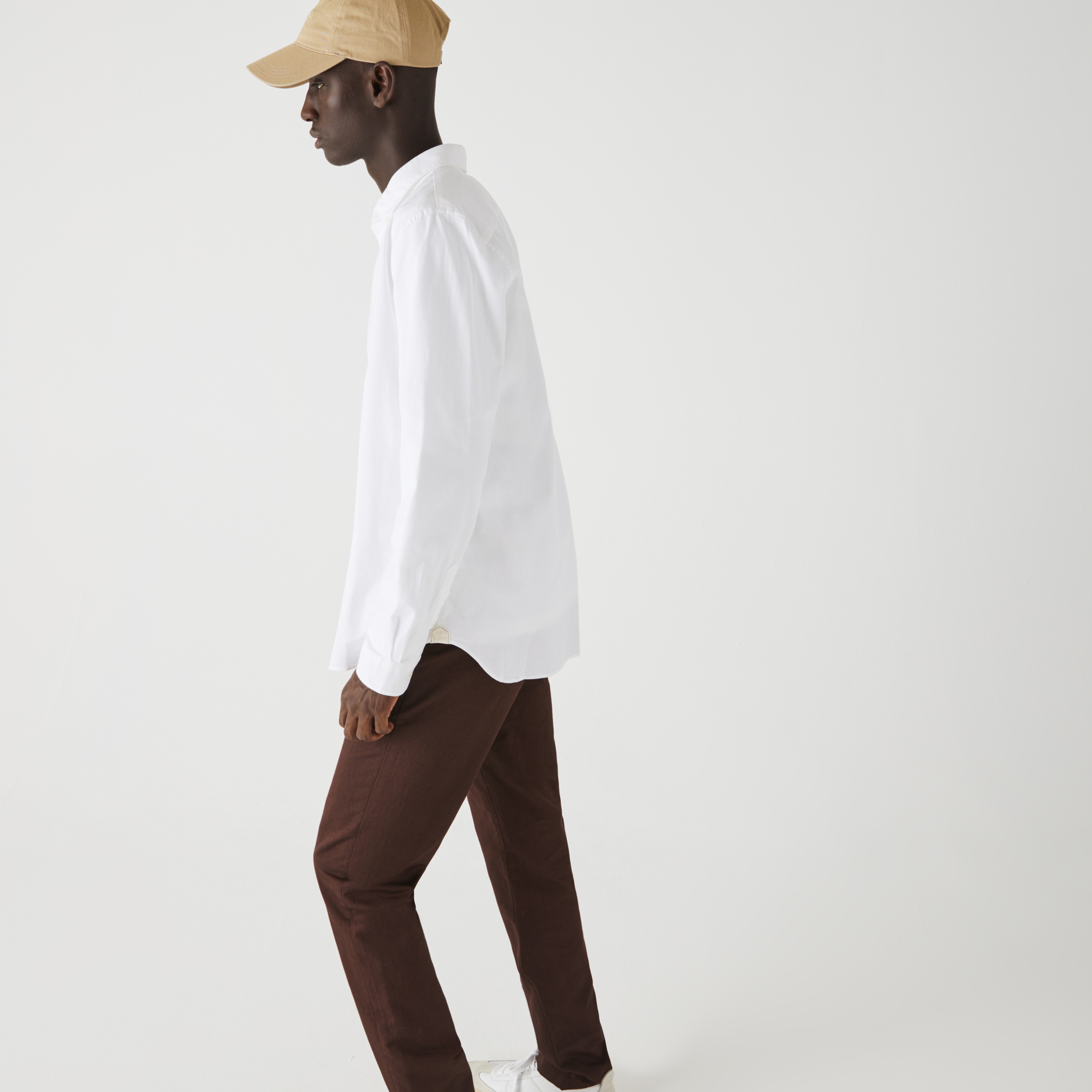 Lacoste Erkek Beyaz Gömlek