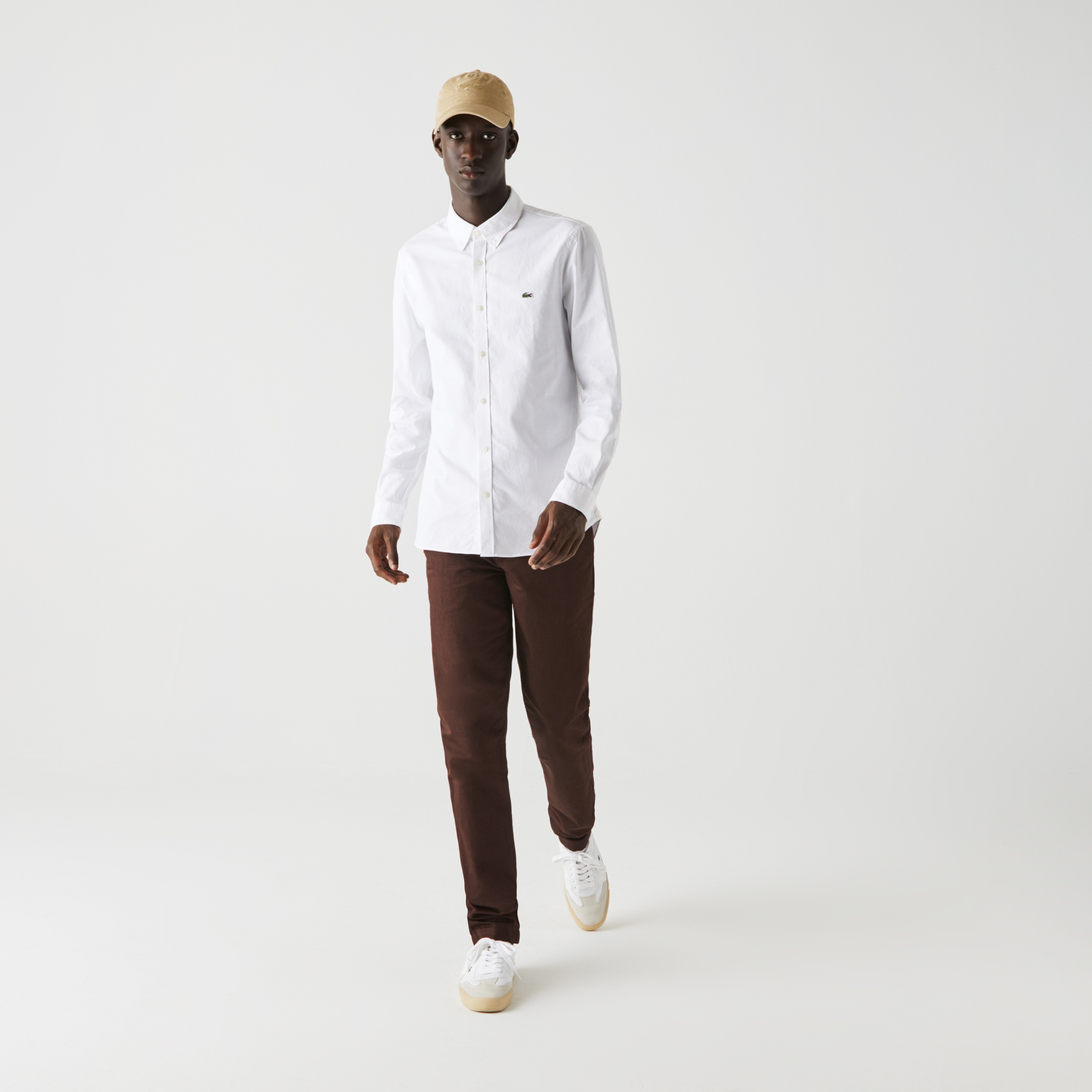 Lacoste Erkek Beyaz Gömlek