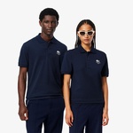 L.12.12 Unisex Classic Fit Lacivert Polo