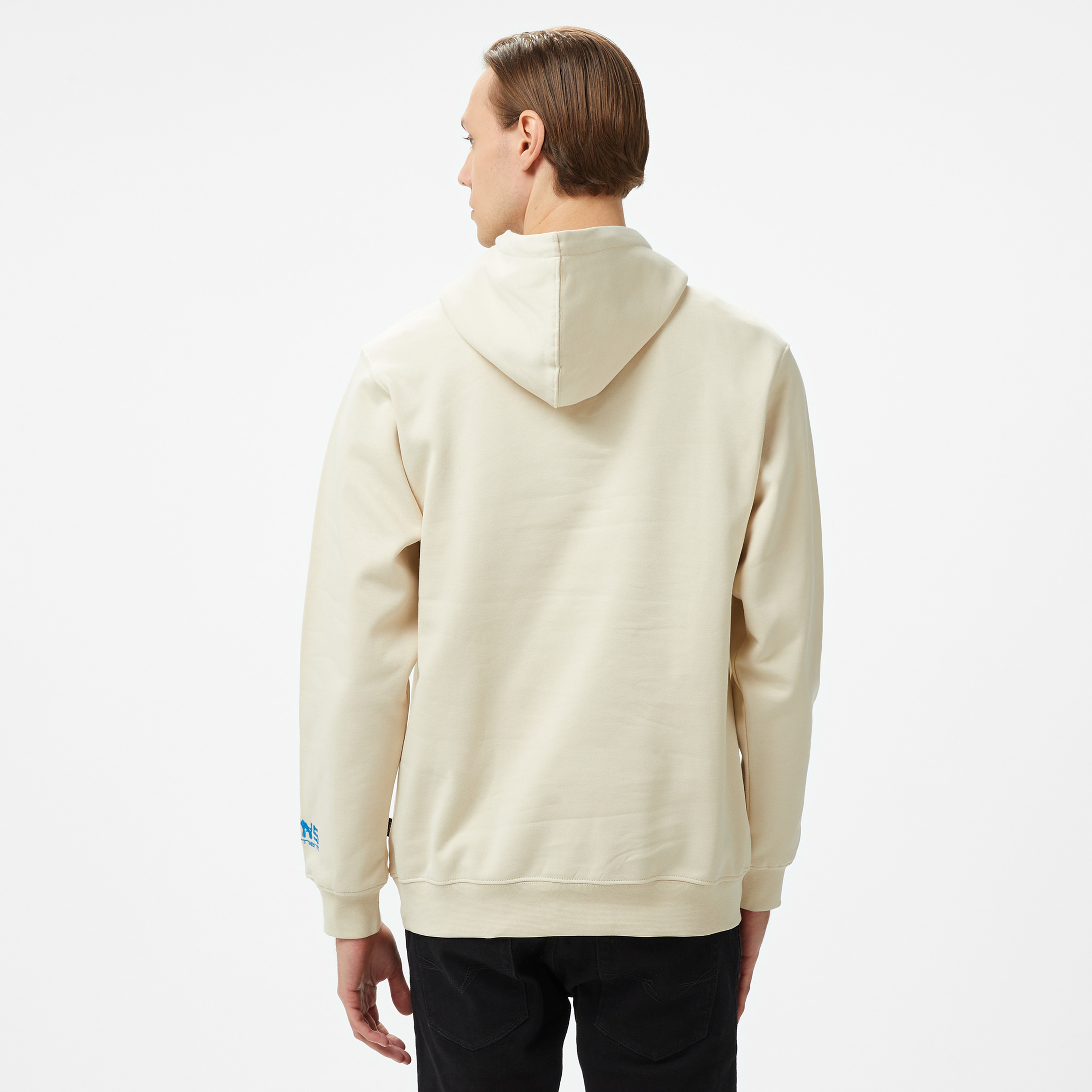 Vans Field Equipment Loose Po Erkek Krem Rengi Sweatshirt