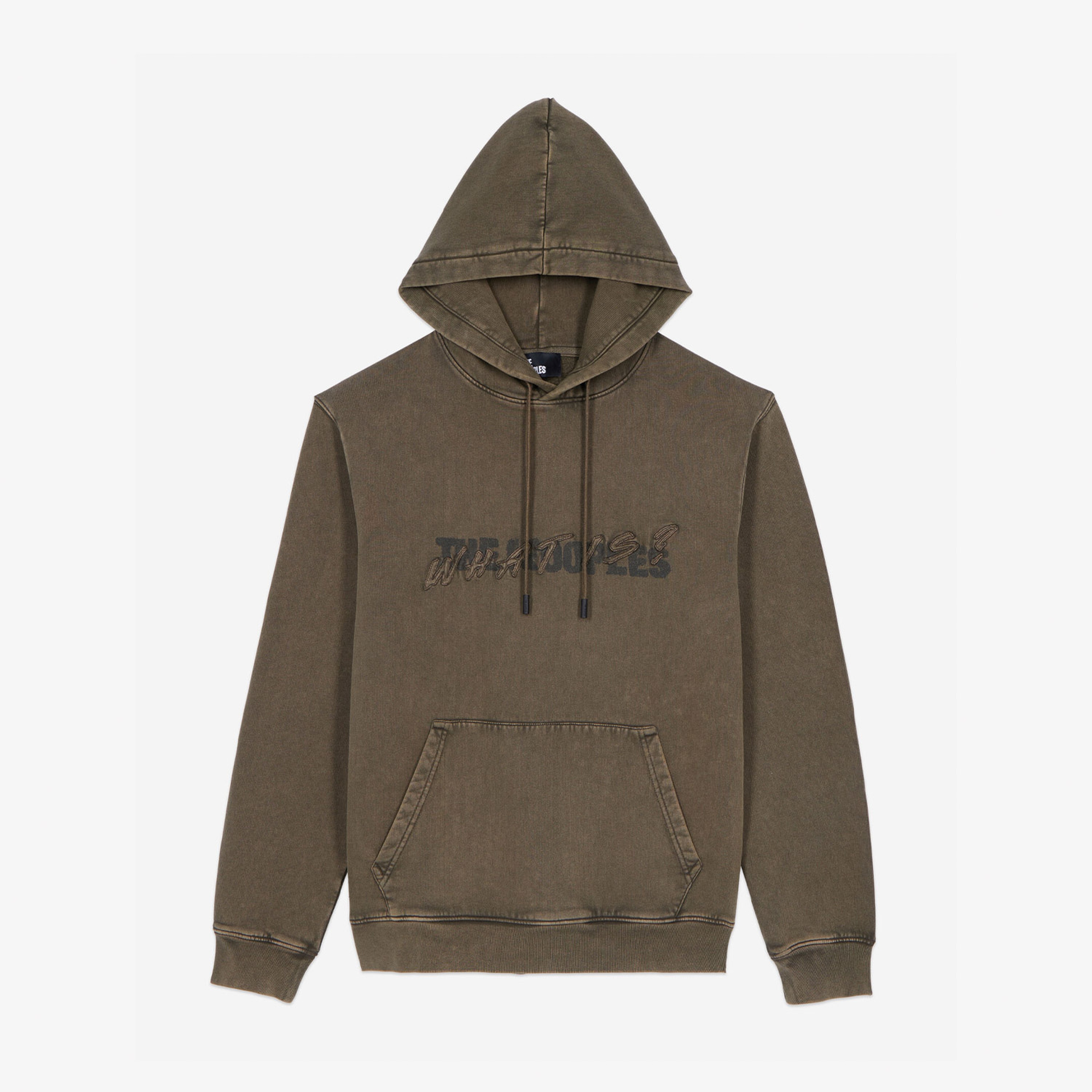 The Kooples Classic Erkek Haki Sweatshirt