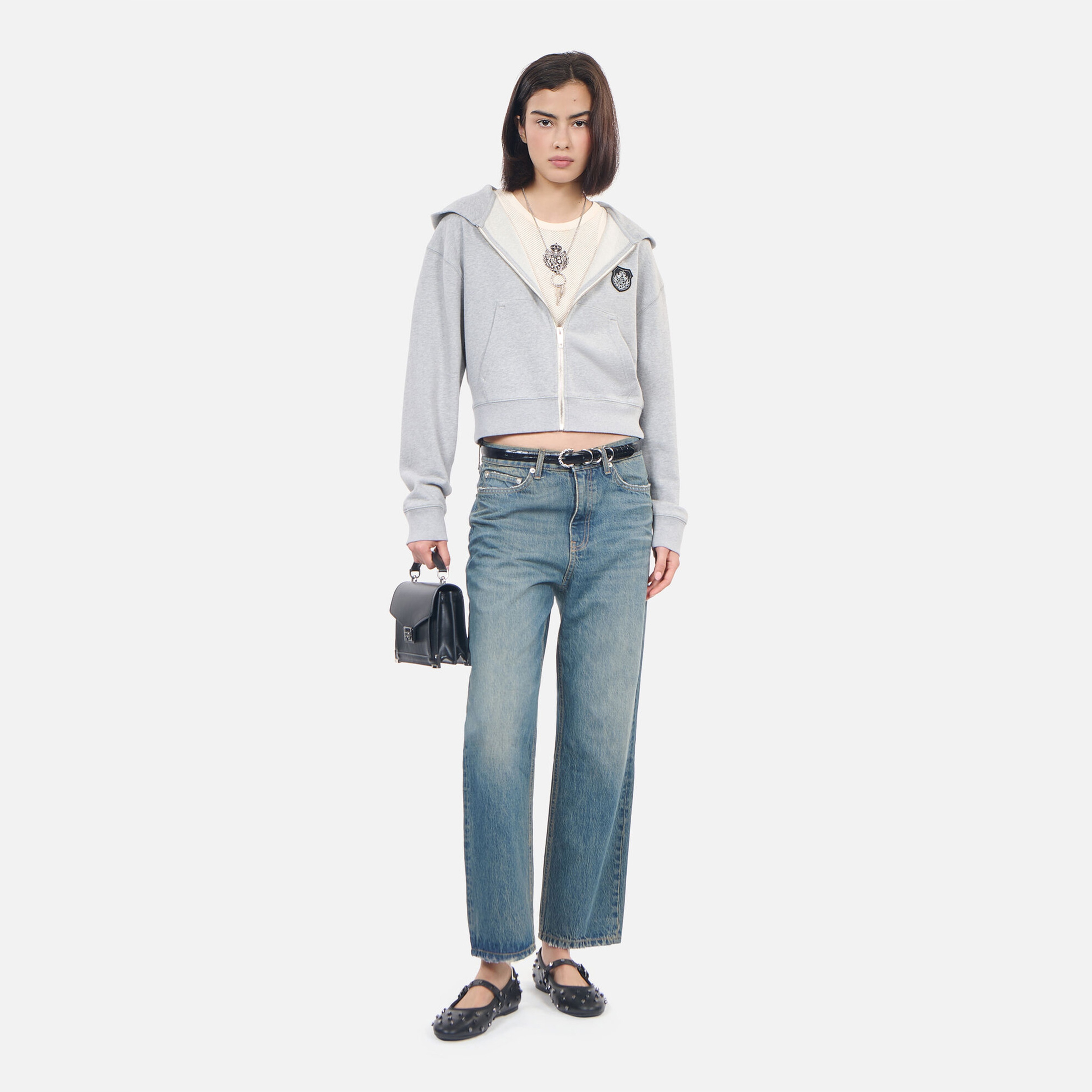 KADIN GRİ SWEATSHIRT