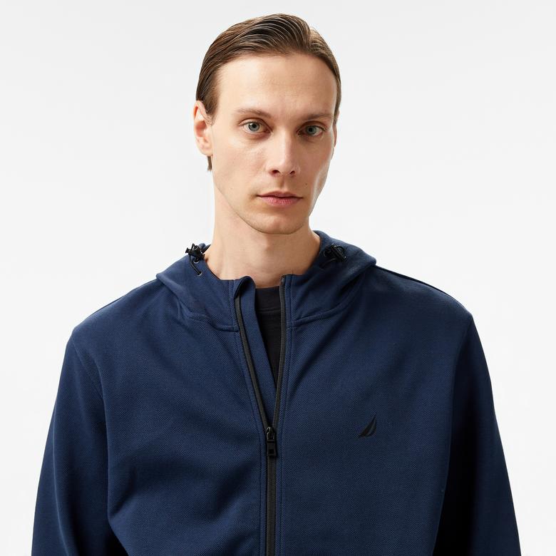 Nautica Erkek Lacivert Regular Fit Sweatshirt