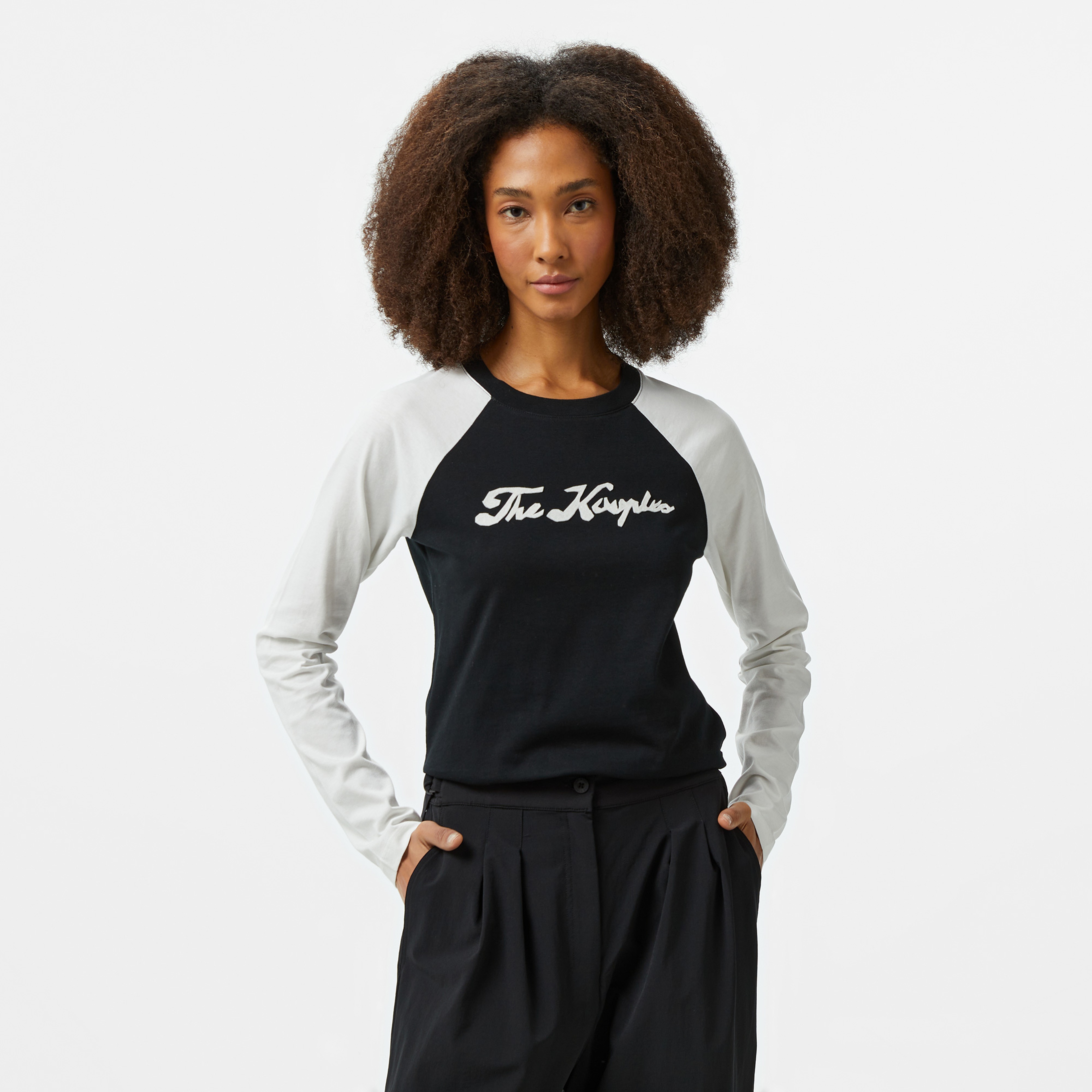 The Kooples Classic Kadın Siyah T-Shirt