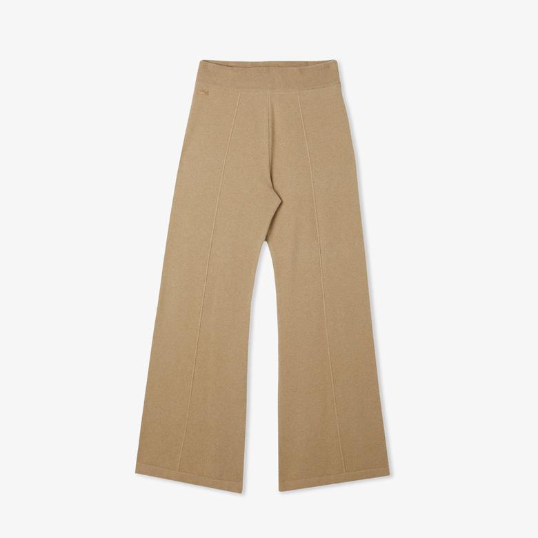 Kadın Relaxed Fit Bej Pantolon