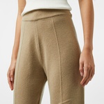 Kadın Relaxed Fit Bej Pantolon