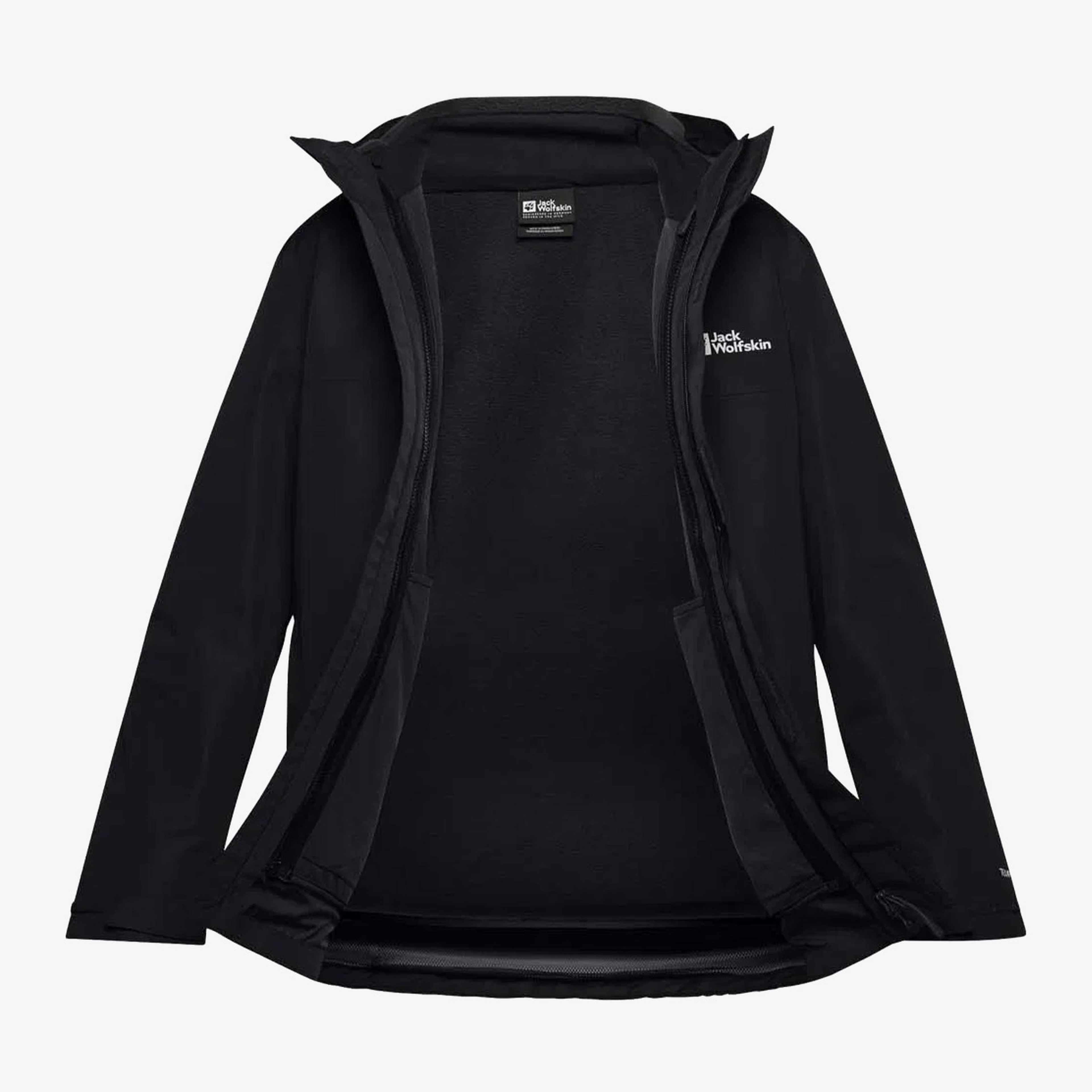 Jack Wolfskin Texapore 3in1 Erkek Siyah Ceket