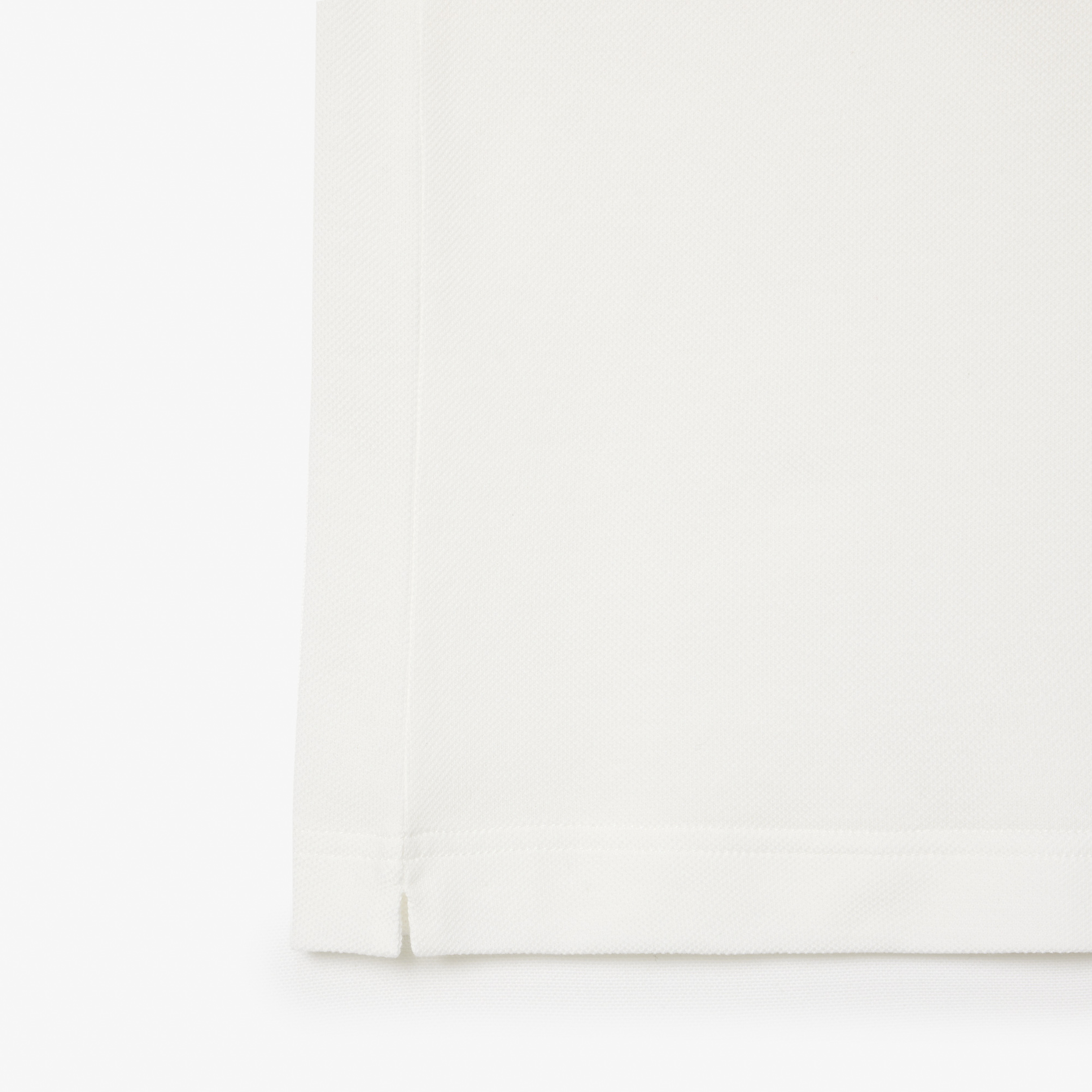 L.12.12 Unisex Classic Fit Beyaz Polo