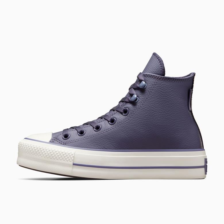 Converse Chuck Taylor All Star Lift Unisex Mor Deri Bot