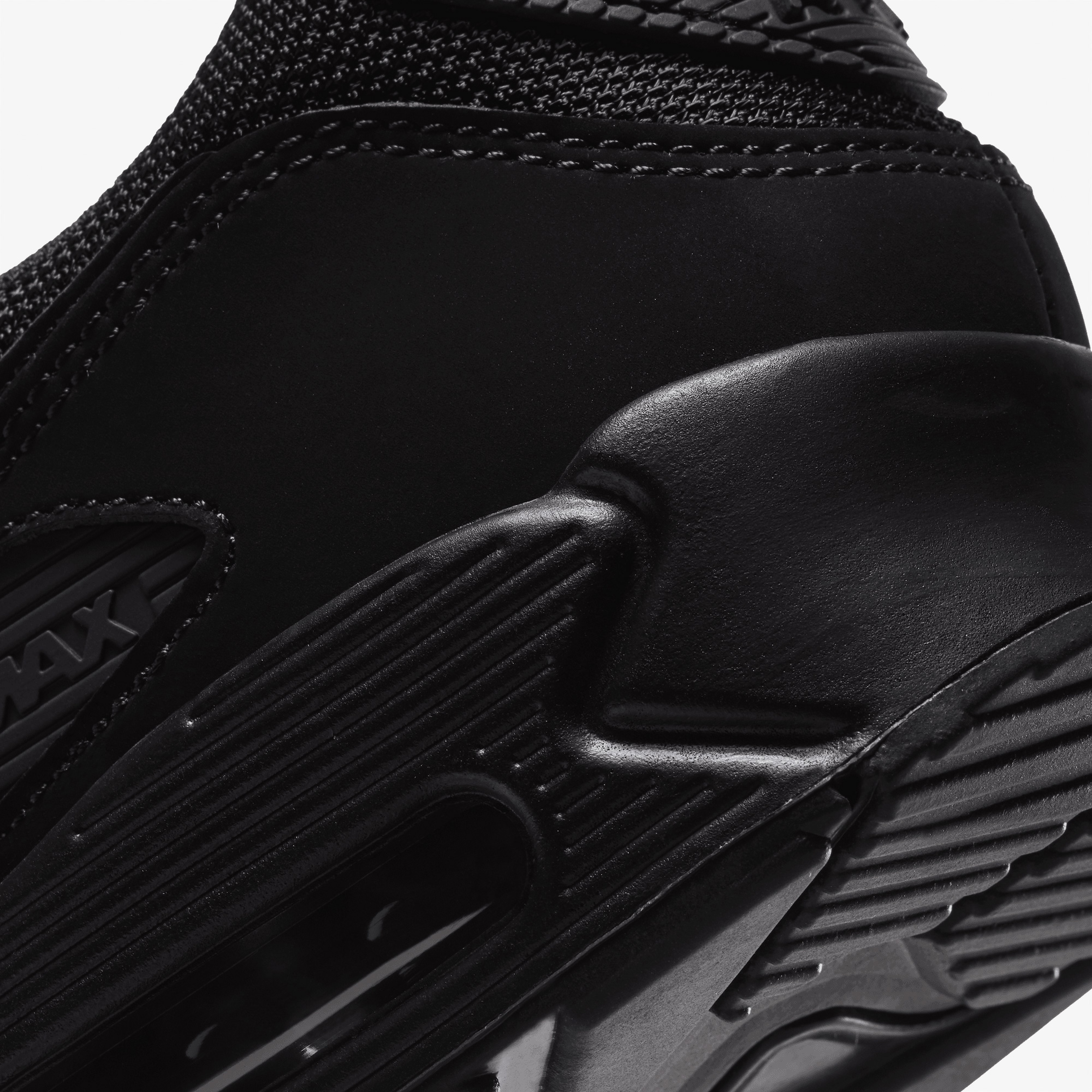 Nike Air Max 90 Erkek Siyah Spor Ayakkabı