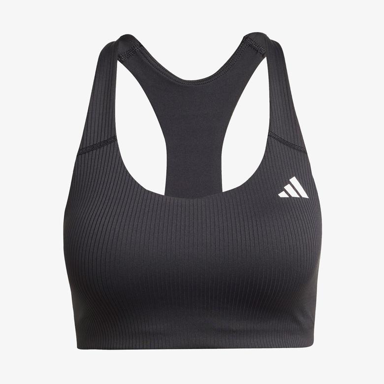 adidas Pwi Ribbed Kadın Siyah Bra