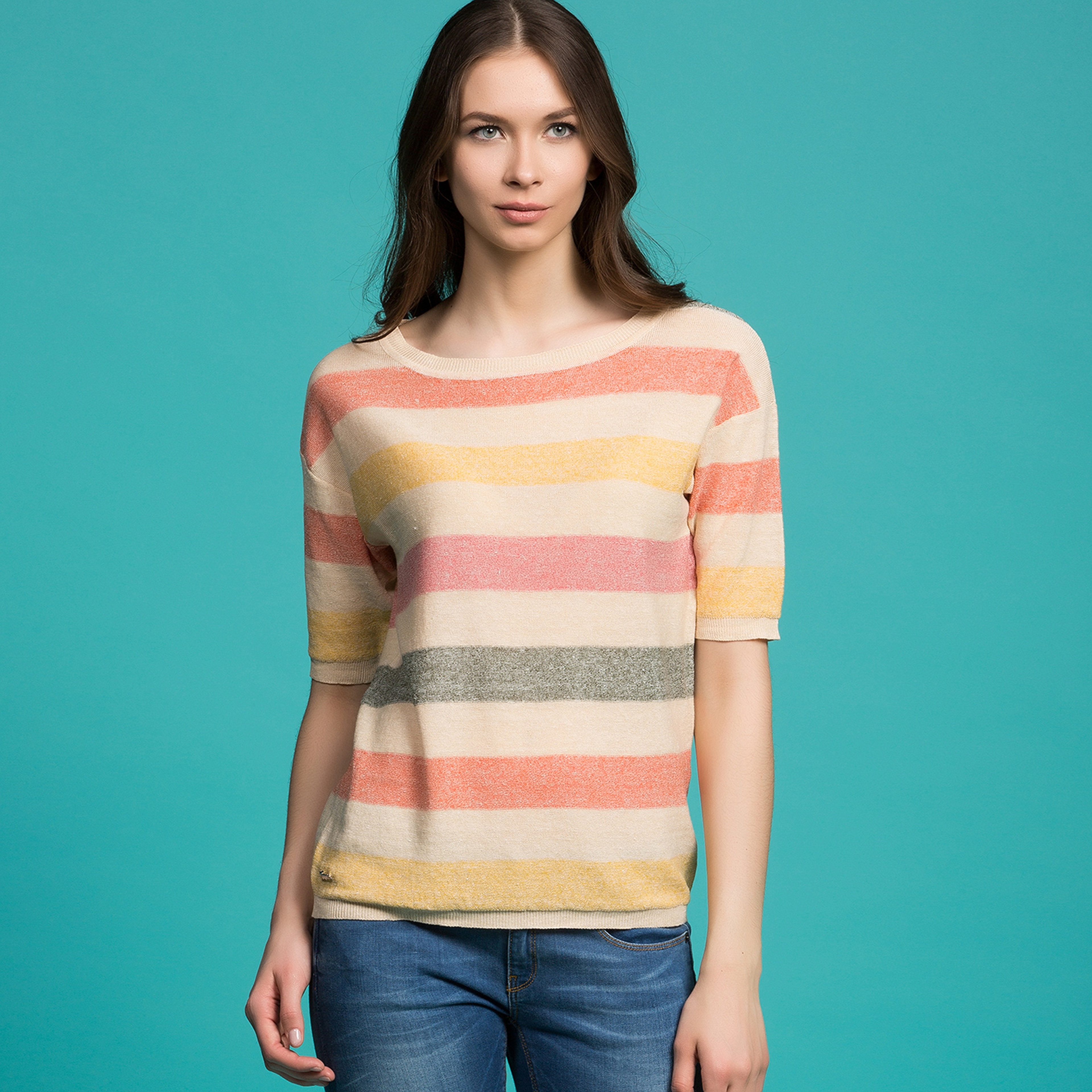 Lacoste Kadın Renkli Triko