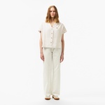 Kadın Beyaz Jean Pantolon