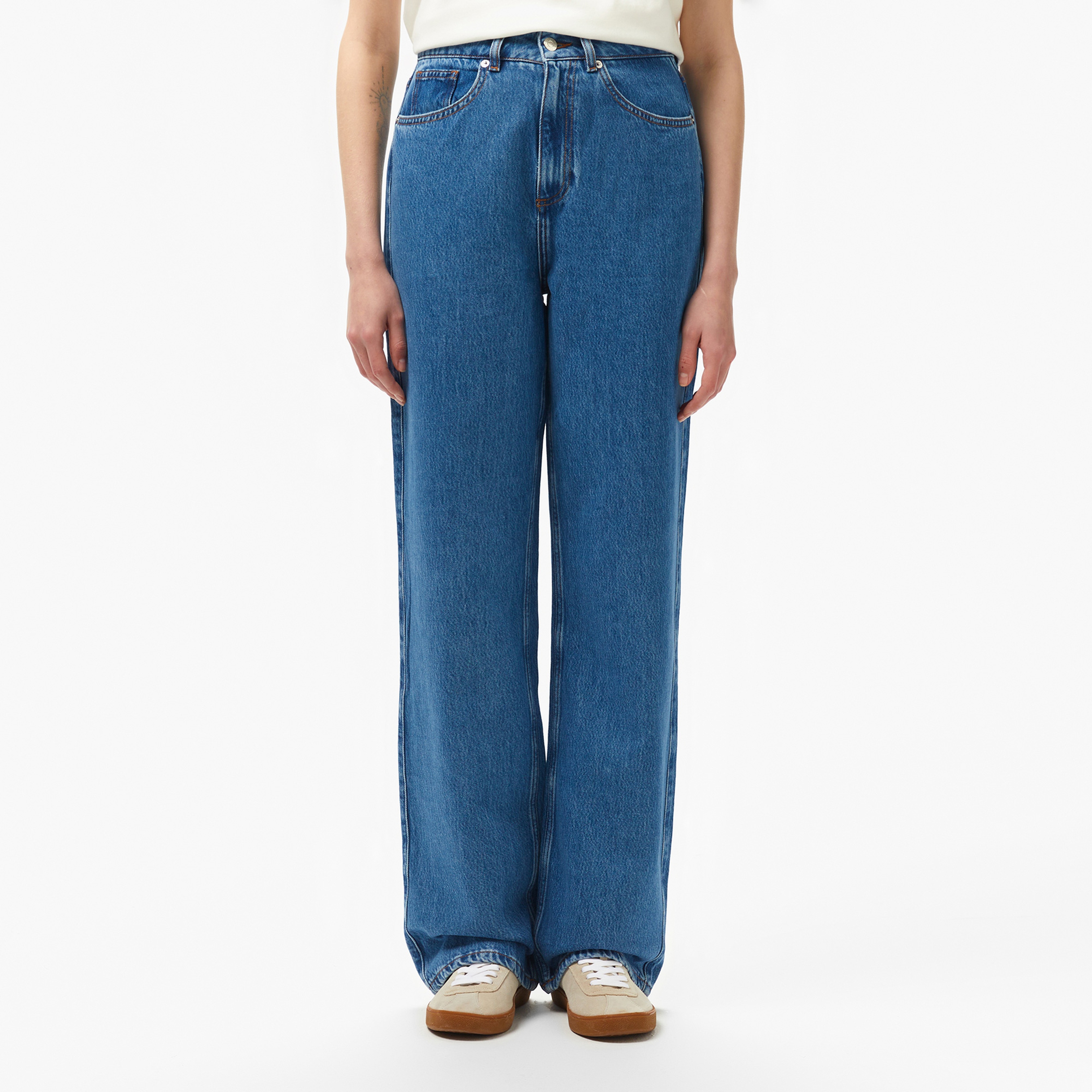 Kadın Mavi Jean Pantolon