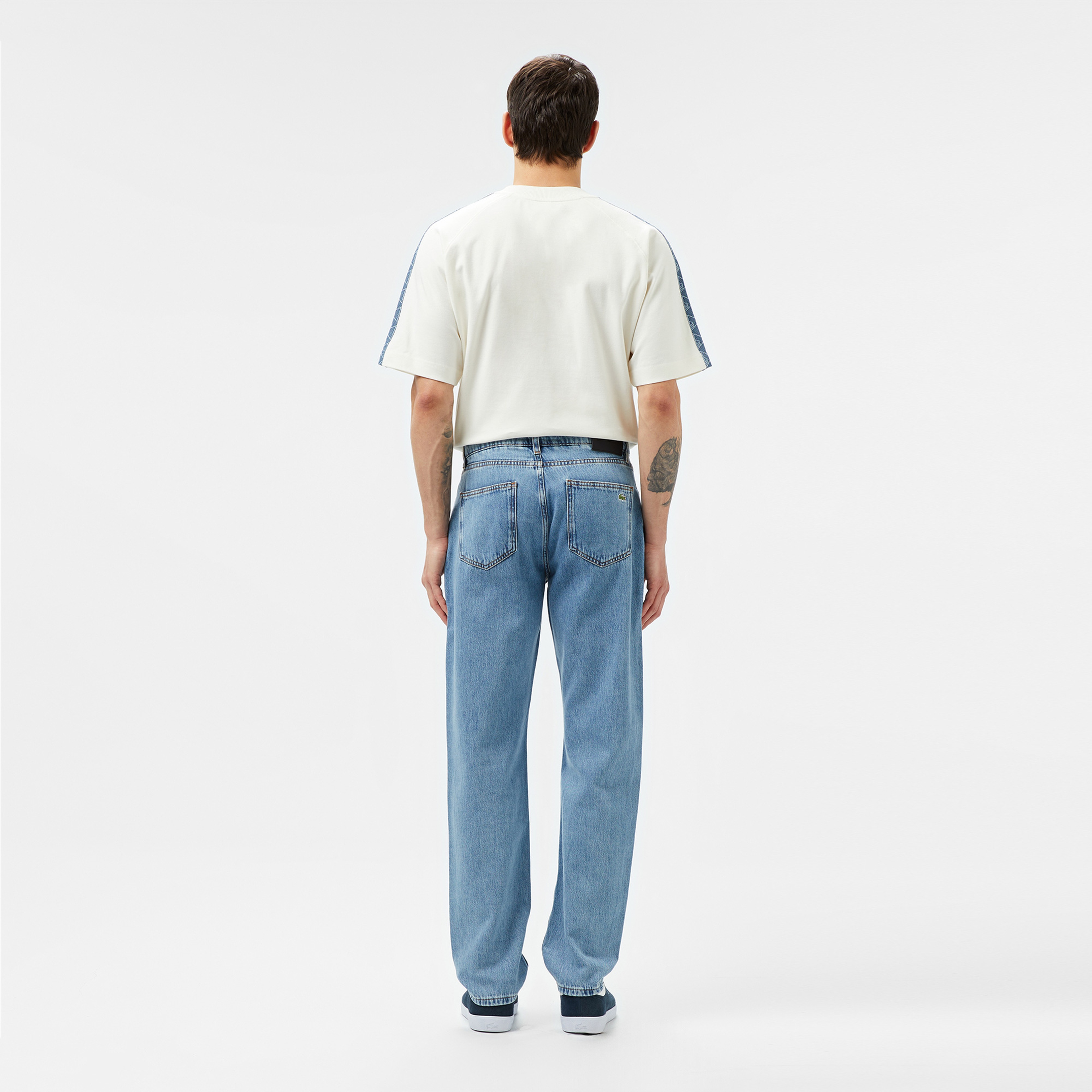 Erkek Açık Mavi Jean Pantolon