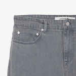Erkek Straight Fit Gri Jean Pantolon
