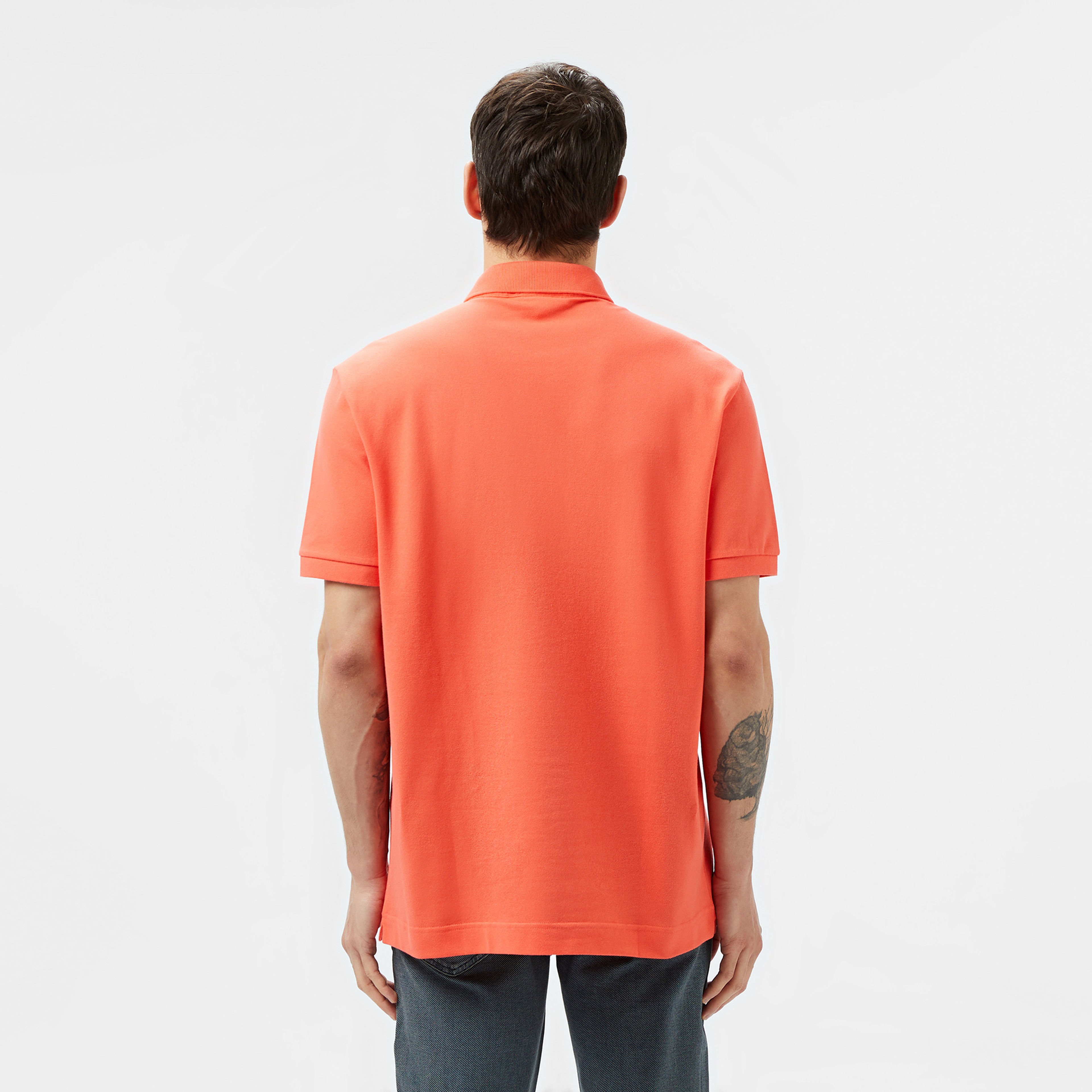 Erkek Regular Fit Turuncu Paris Polo