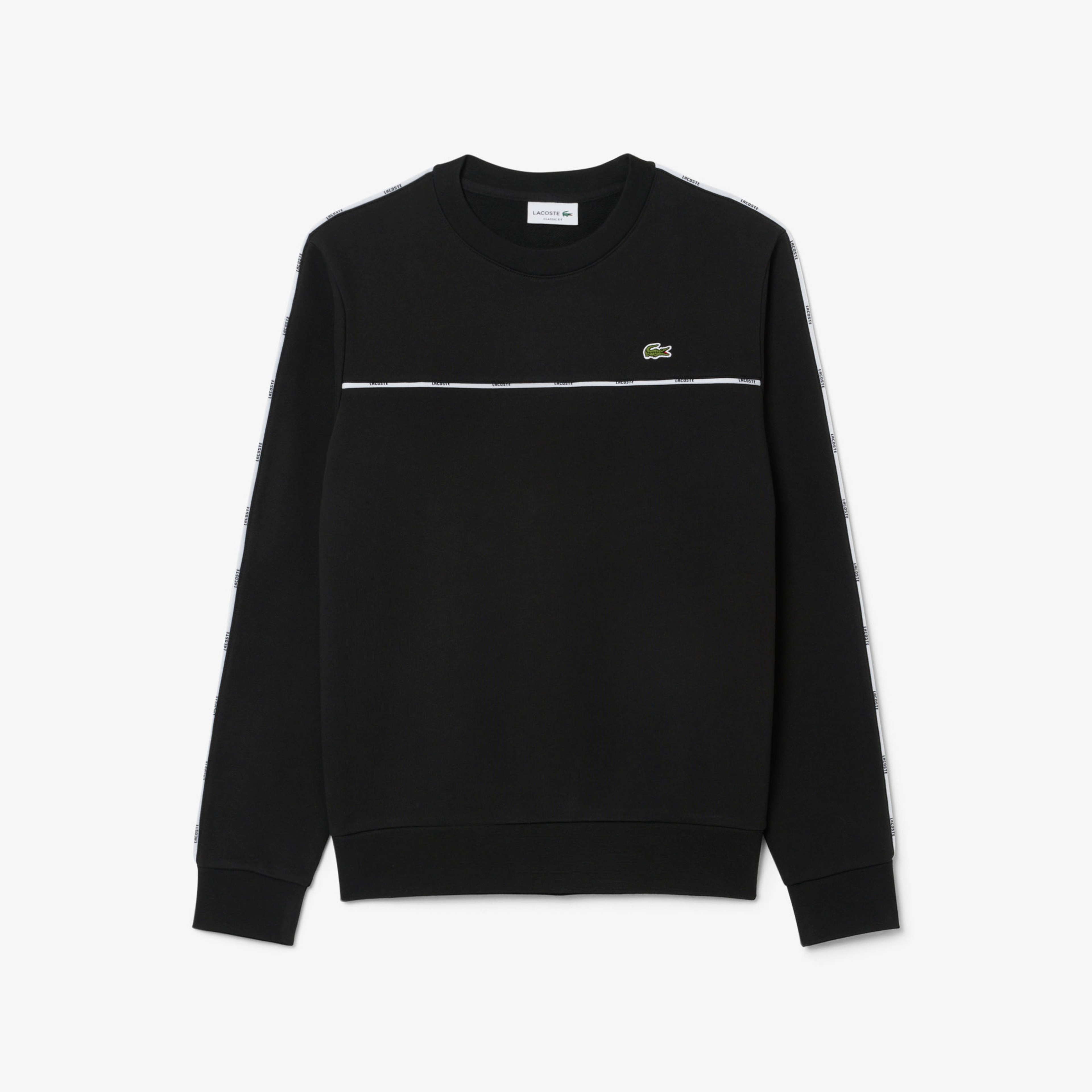 Erkek Classic Fit Siyah Sweatshirt