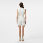 Kadın Relaxed Fit Beyaz Şort