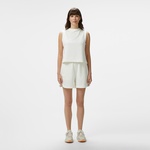 Kadın Relaxed Fit Beyaz Şort