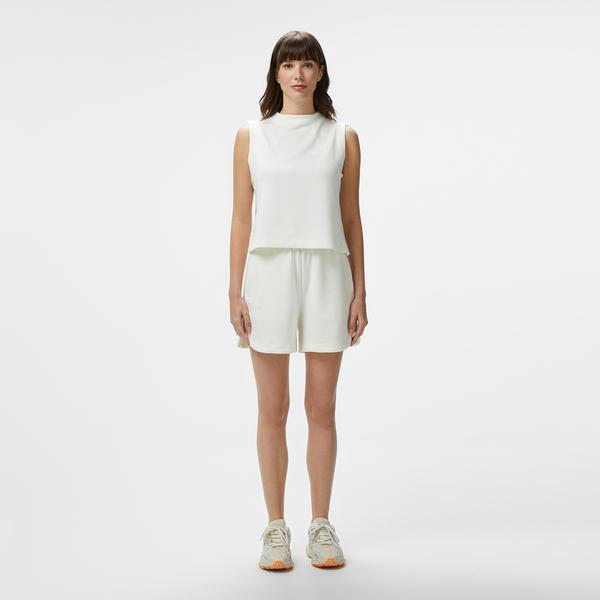 Kadın Relaxed Fit Beyaz Şort