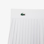 Kadın Pileli Beyaz Etek