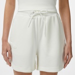 Kadın Relaxed Fit Beyaz Şort