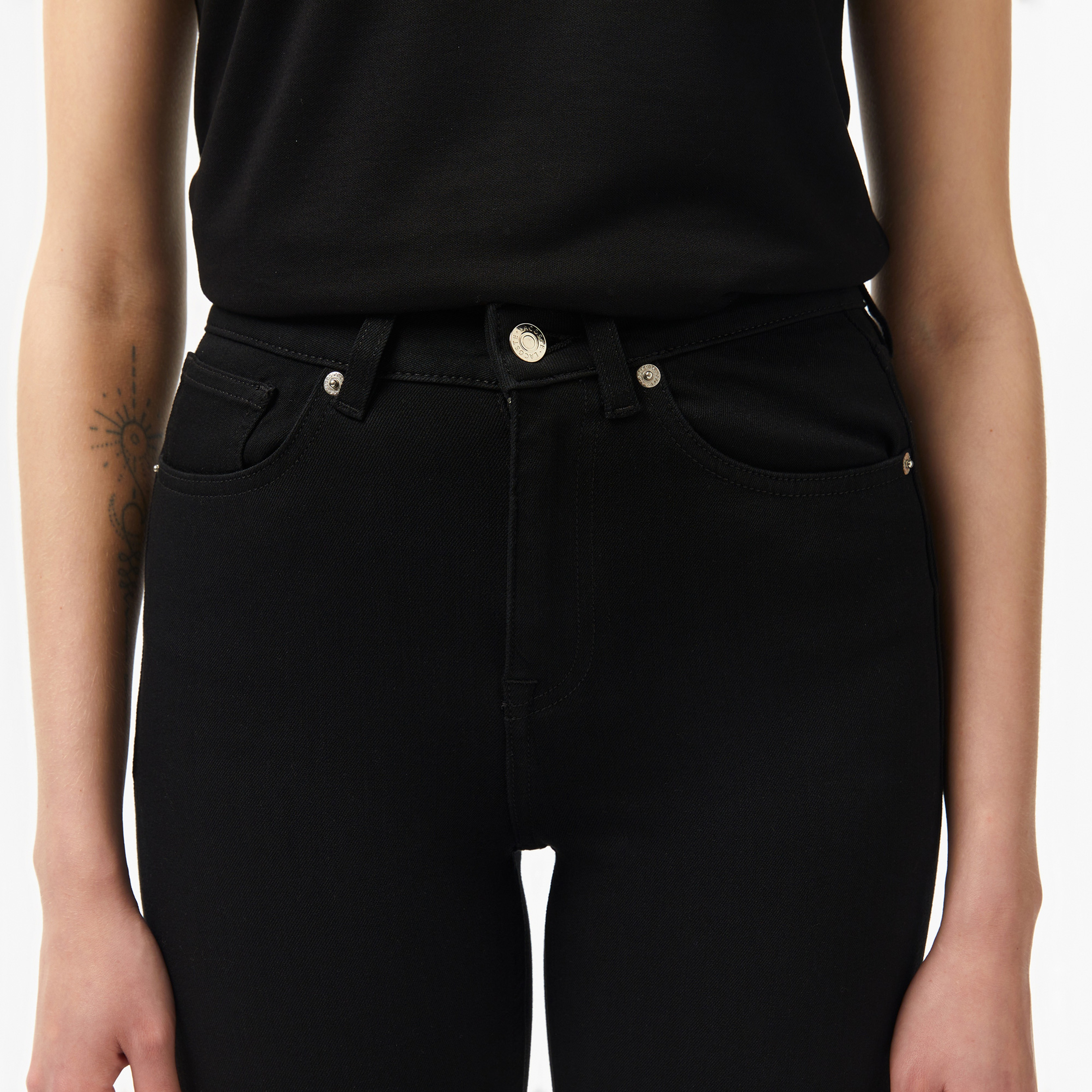 Kadın Skinny Fit Siyah Jean Pantolon