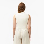 Kadın Slim Fit Beyaz Yelek