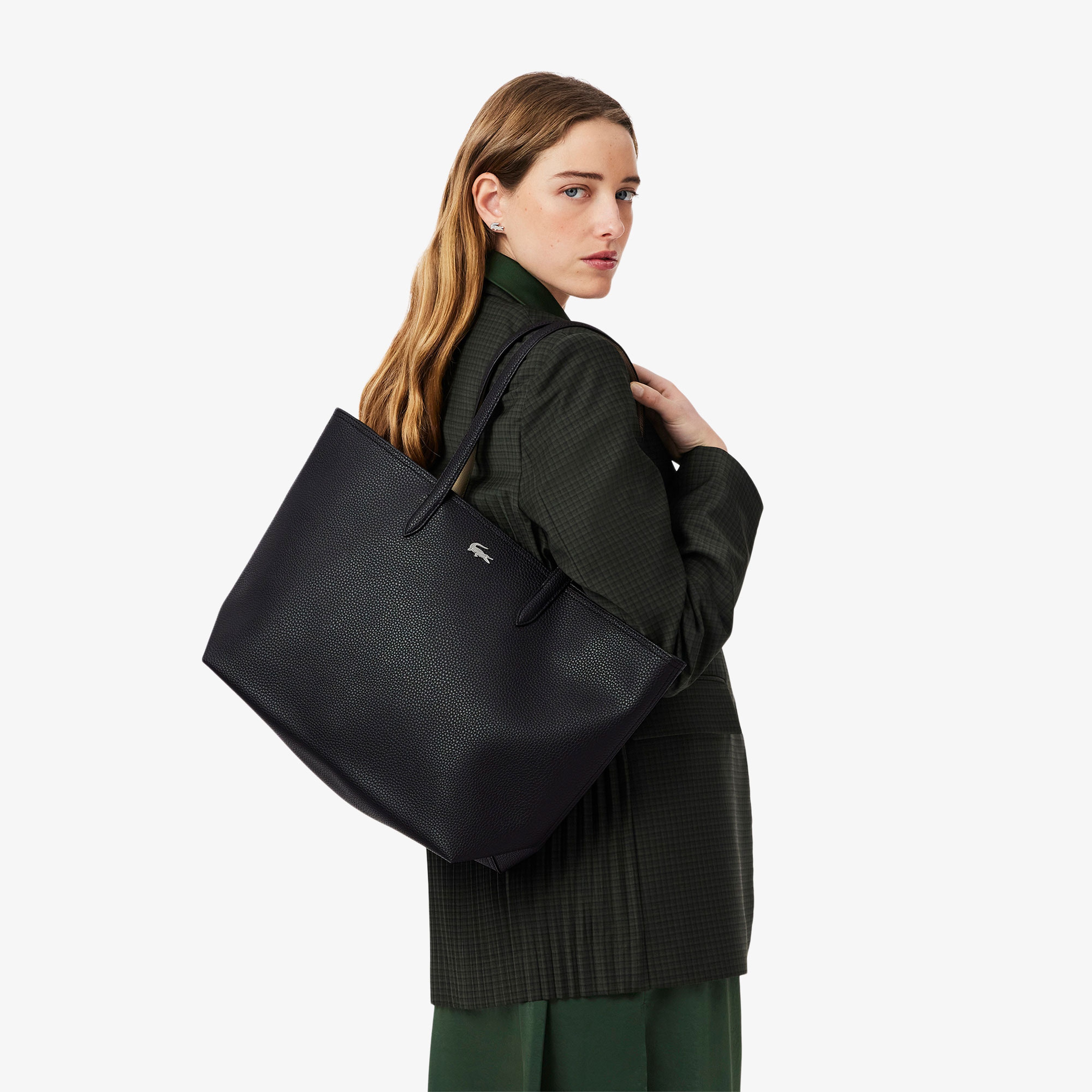 Lacoste Anna Kadın Siyah Omuz Çantası