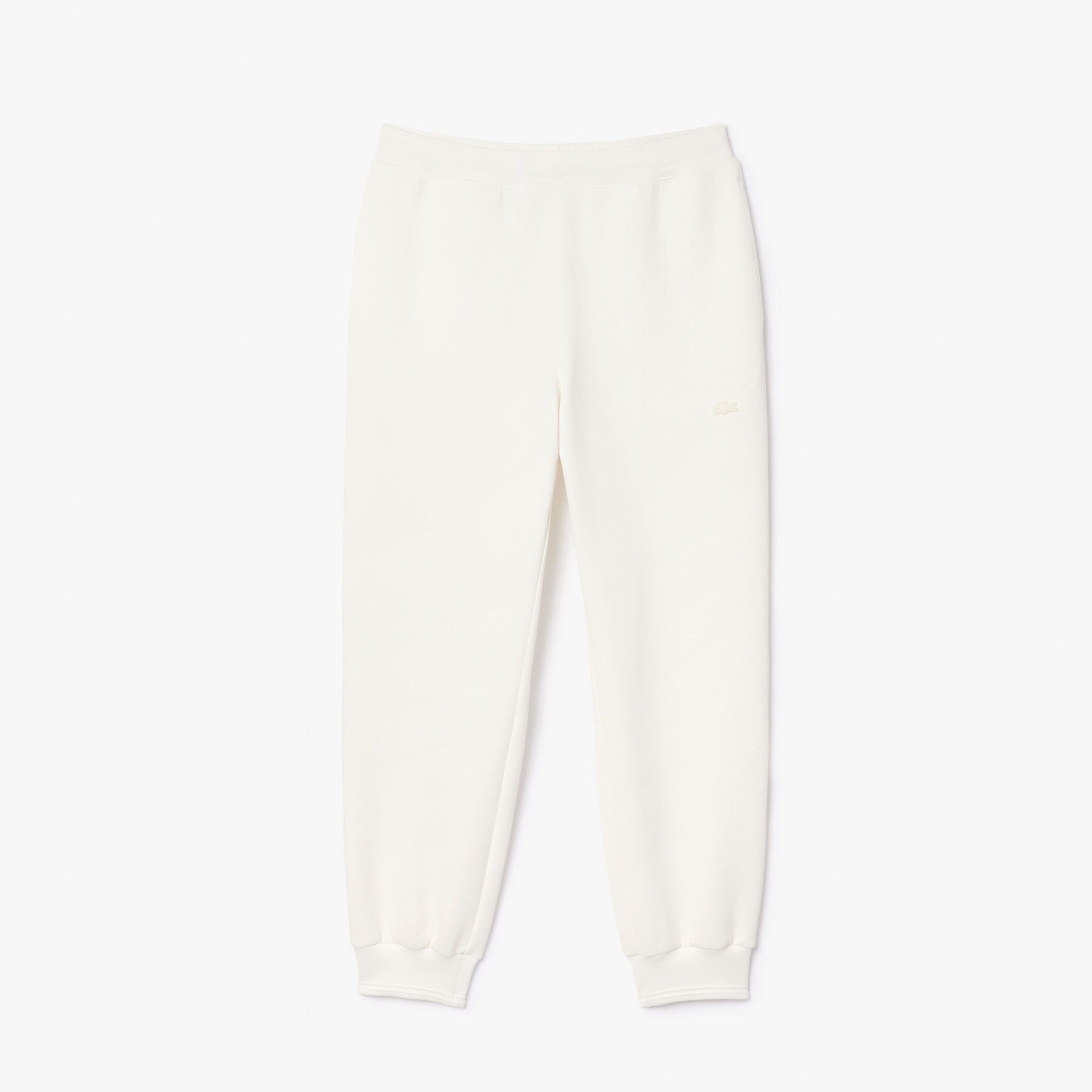 Erkek Regular Fit Beyaz Eşofman Altı