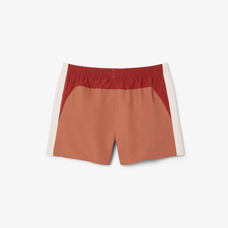 Erkek Renk Bloklu Turuncu Mayo