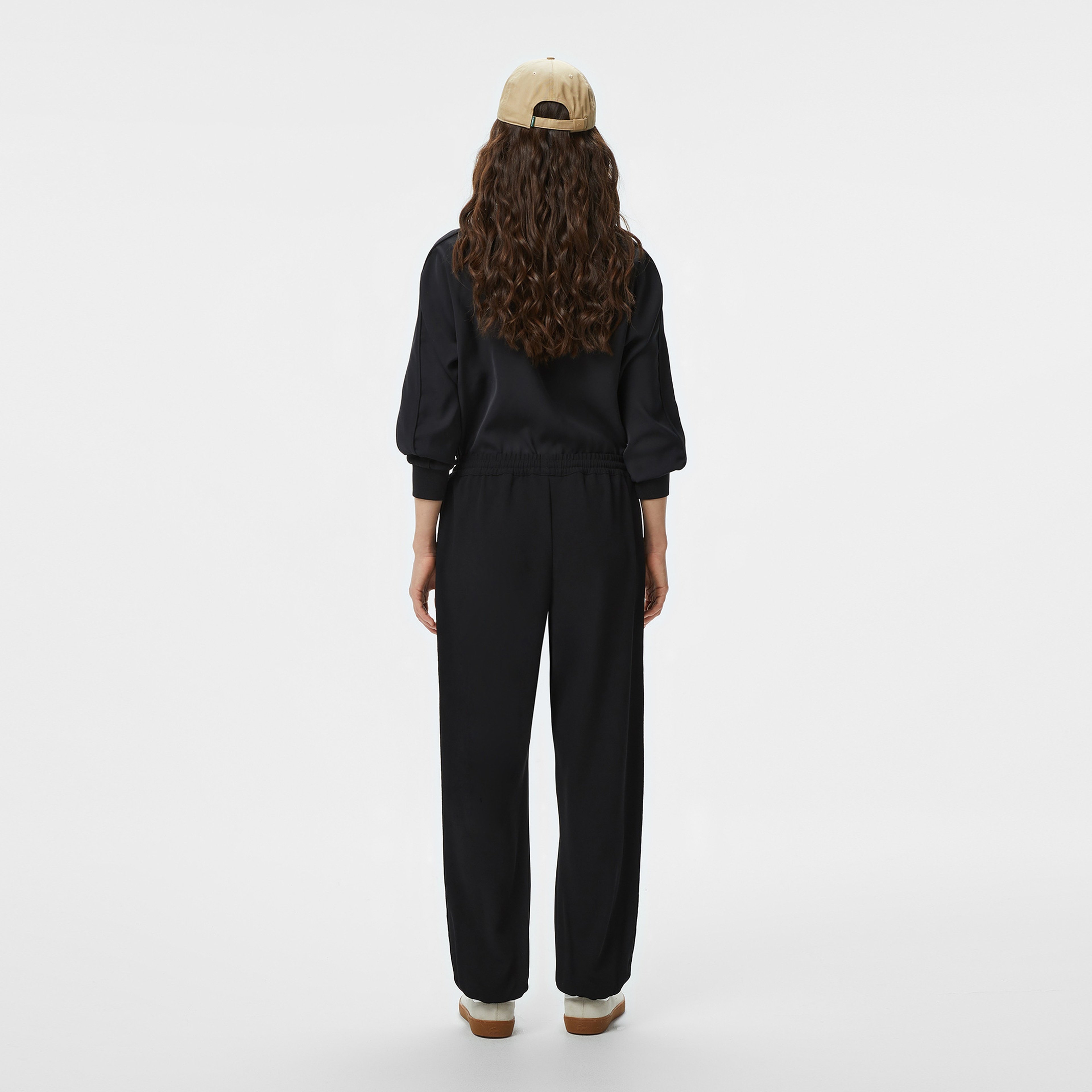 Lacoste Kadın Jogger Siyah Pantolon