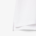 Kadın Regular Fit Organik Pamuk Beyaz Polo