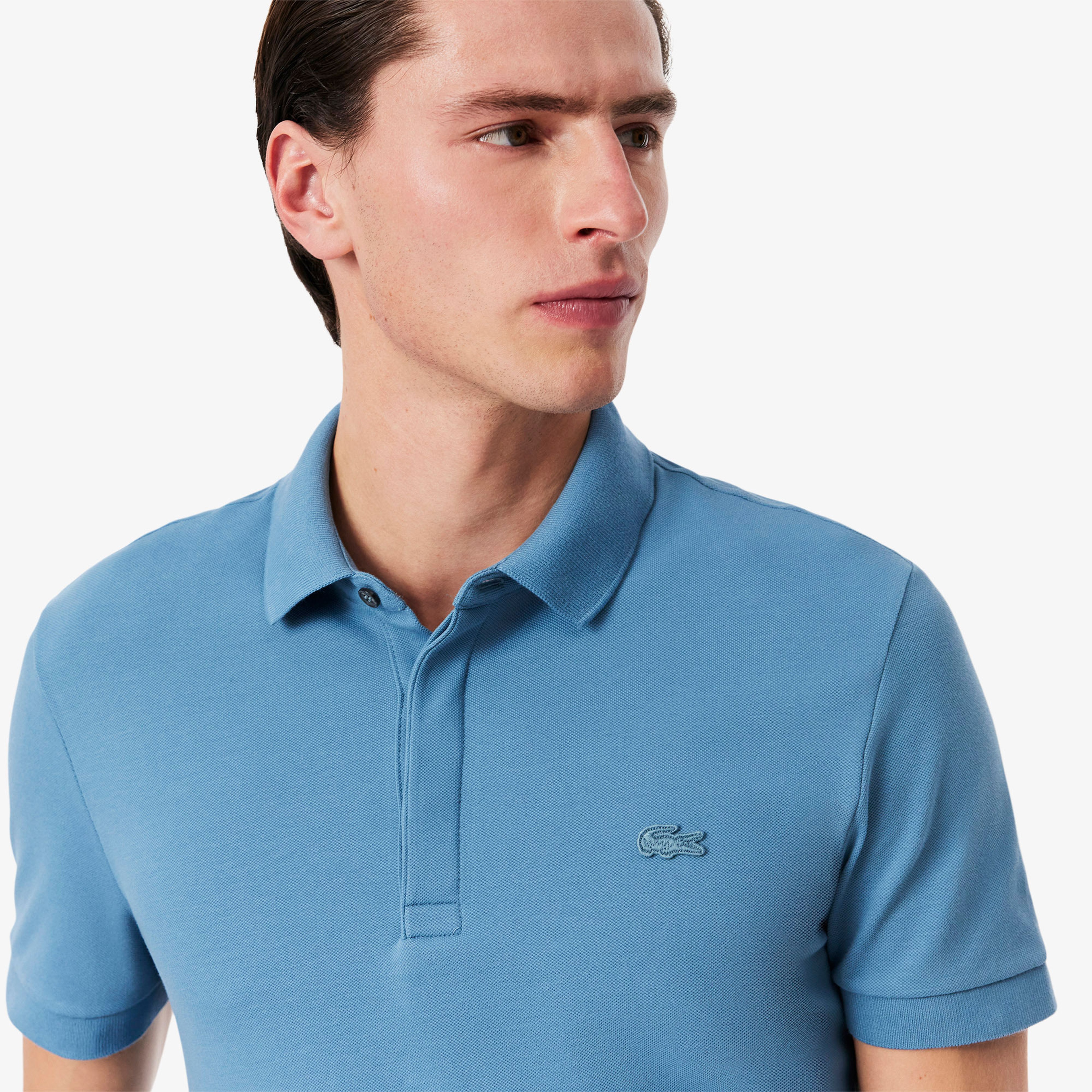 Erkek Regular Fit Mavi Paris Polo
